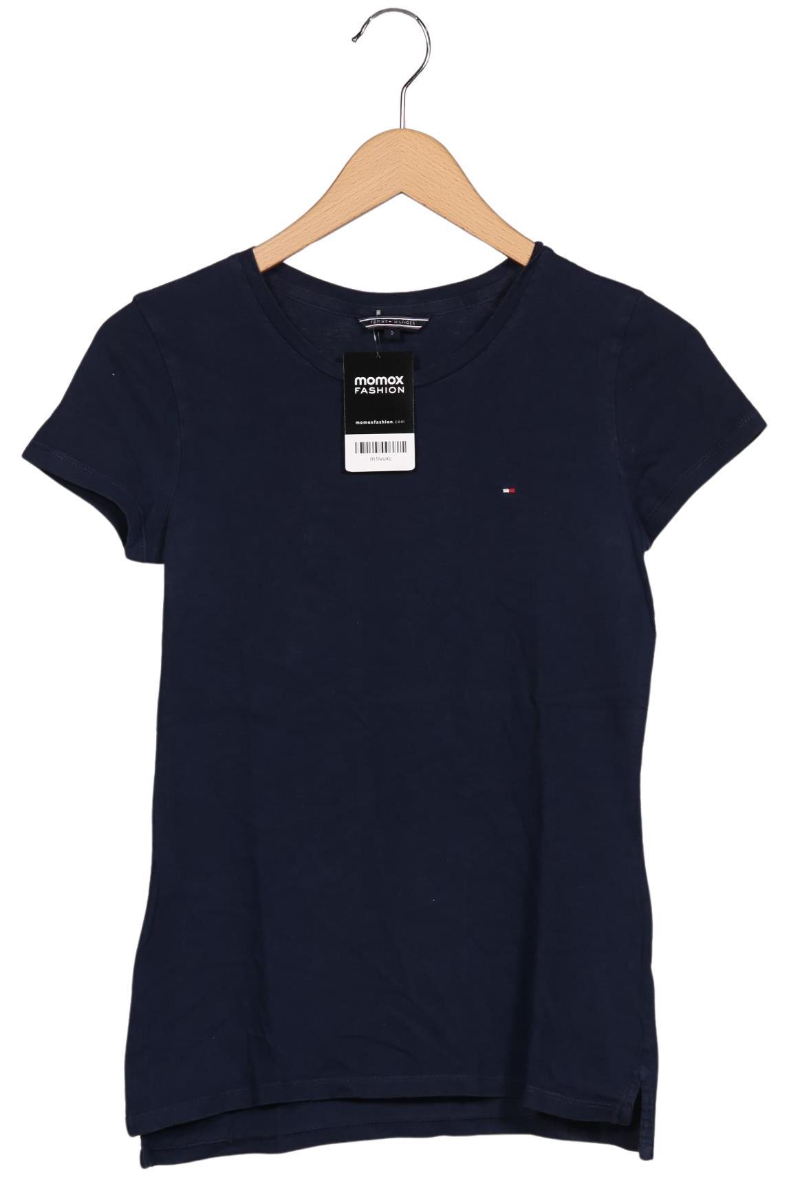 

Tommy Hilfiger Damen T-Shirt, marineblau, Gr. 36