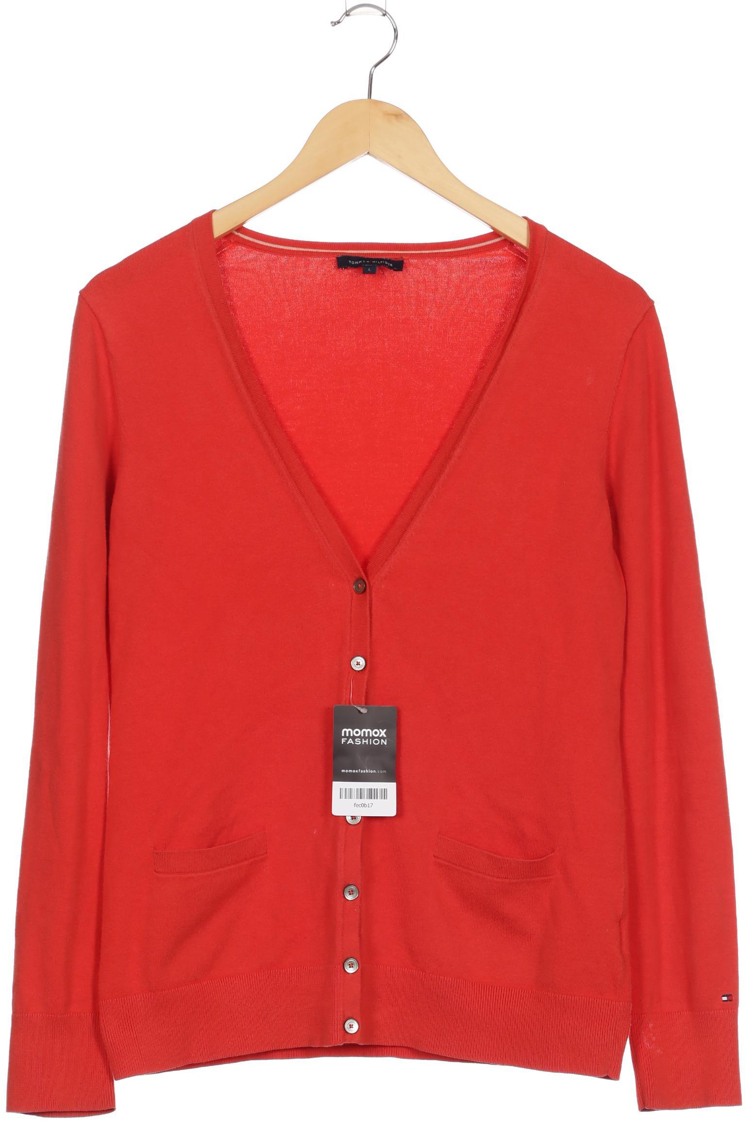 

Tommy Hilfiger Damen Strickjacke, rot, Gr. 42