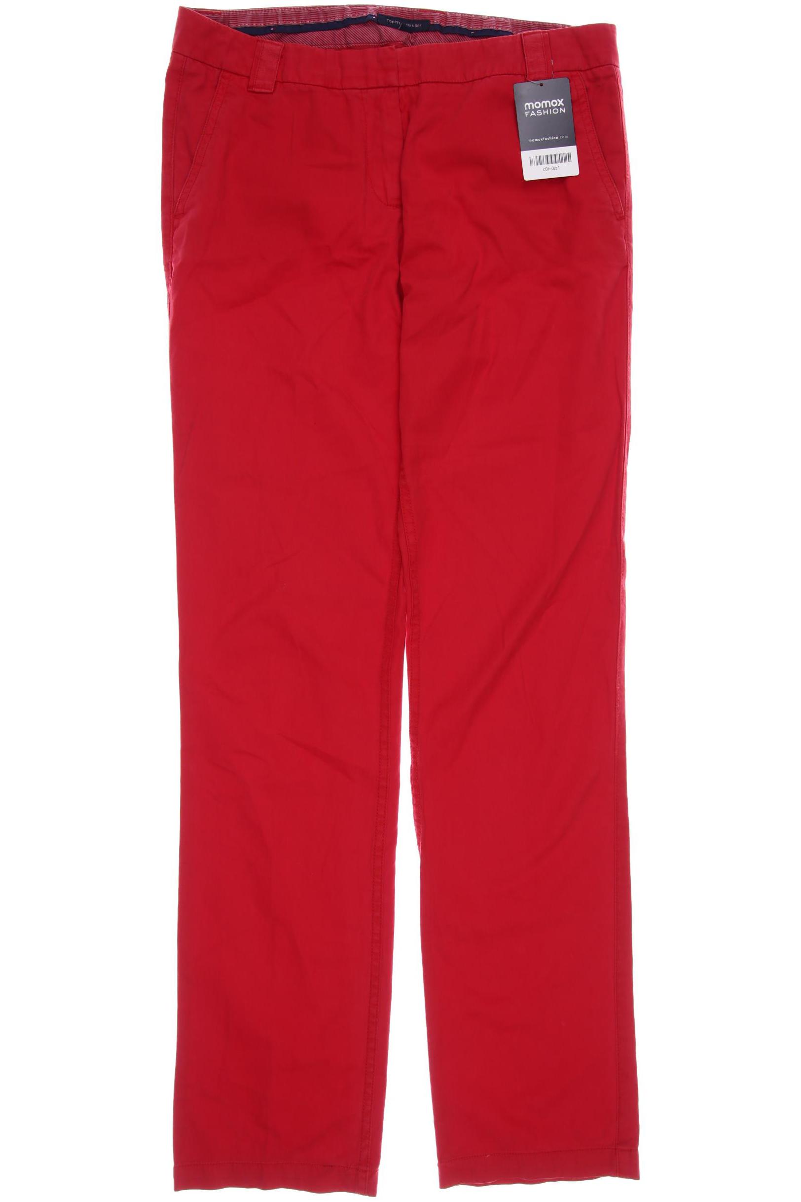 

Tommy Hilfiger Damen Stoffhose, rot