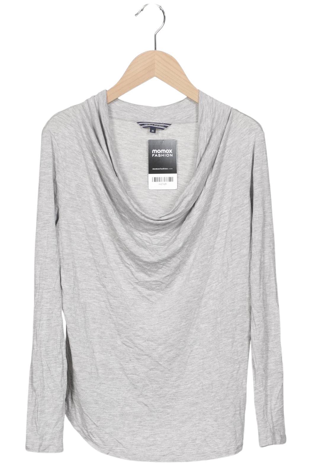 

Tommy Hilfiger Damen Langarmshirt, grau, Gr. 34