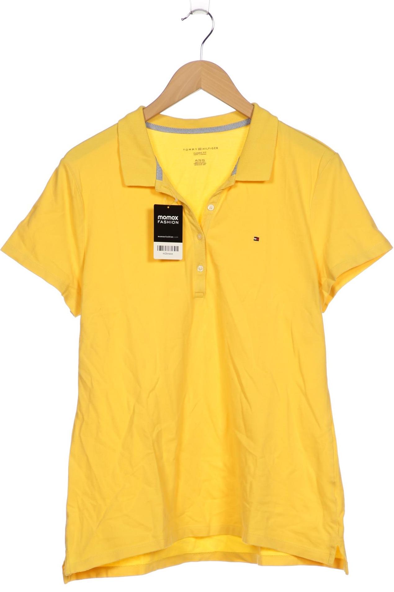 

Tommy Hilfiger Damen Poloshirt, gelb, Gr. 44