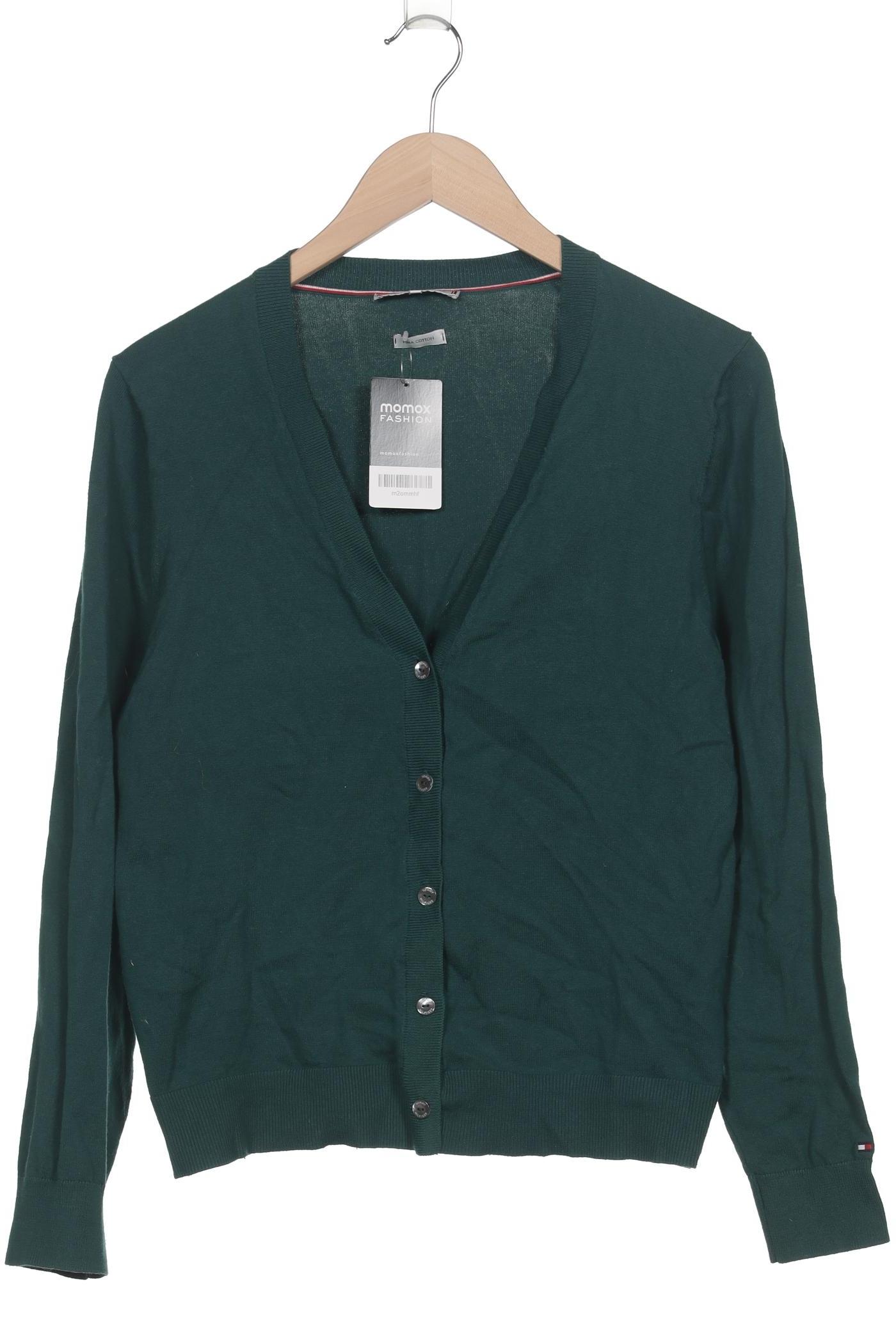 

Tommy Hilfiger Damen Strickjacke, grün, Gr. 42