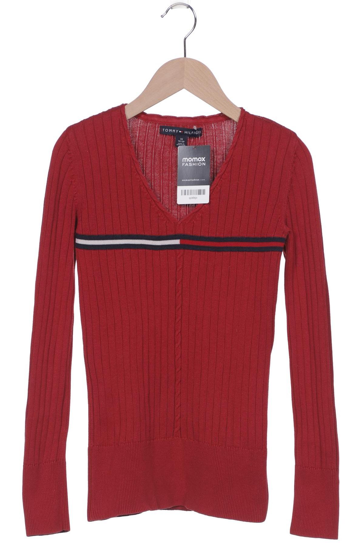 

Tommy Hilfiger Damen Pullover, rot, Gr. 34