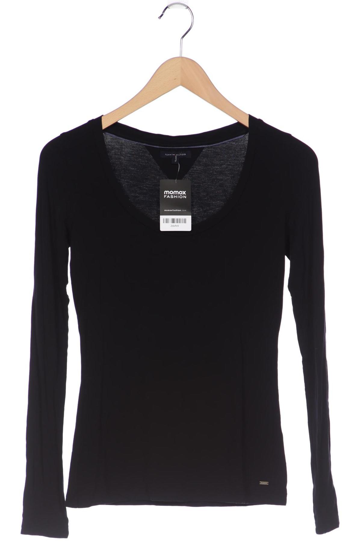 

Tommy Hilfiger Damen Langarmshirt, marineblau, Gr. 36