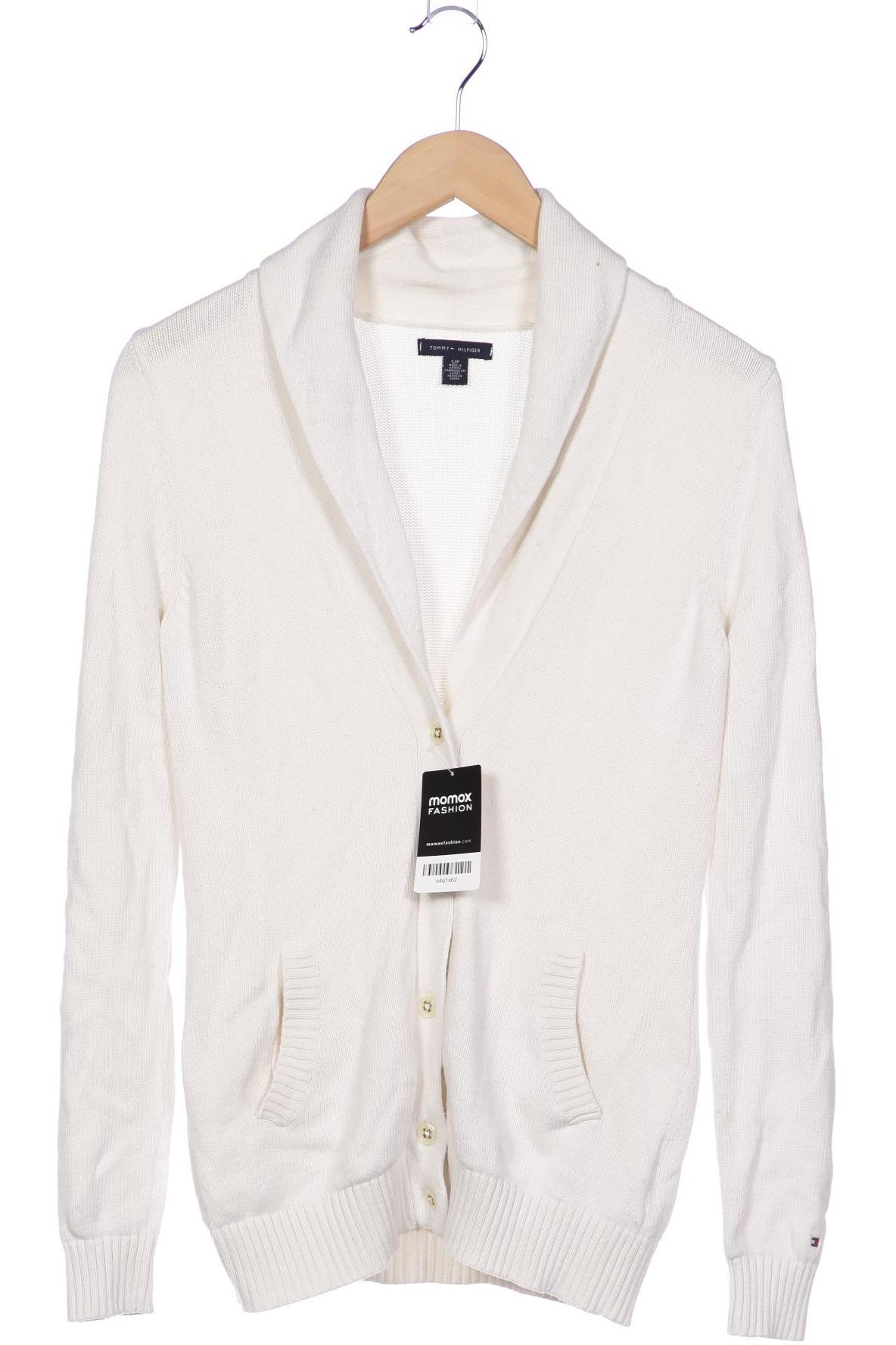 

Tommy Hilfiger Damen Strickjacke, weiß, Gr. 36