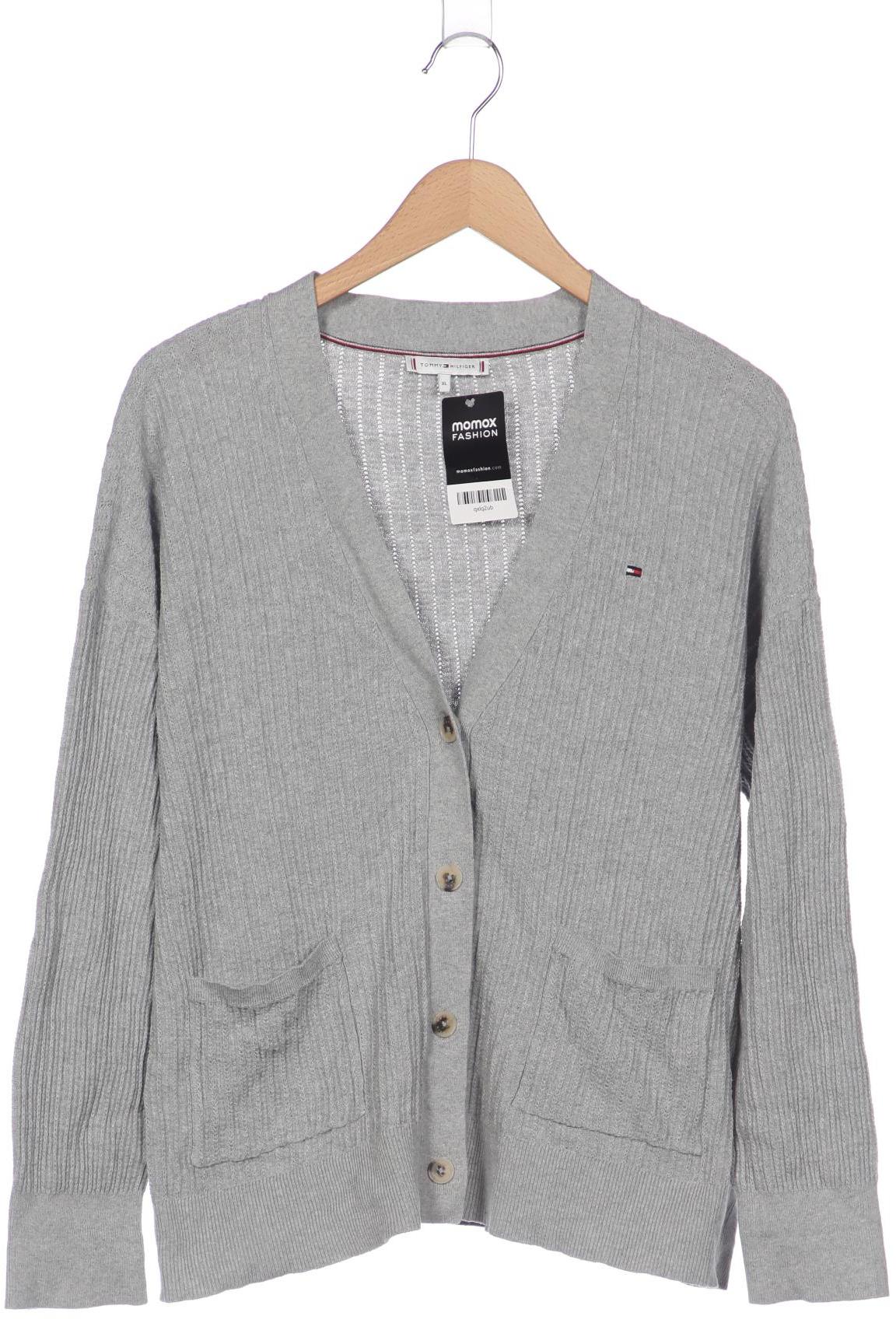 

Tommy Hilfiger Damen Strickjacke, grau, Gr. 44