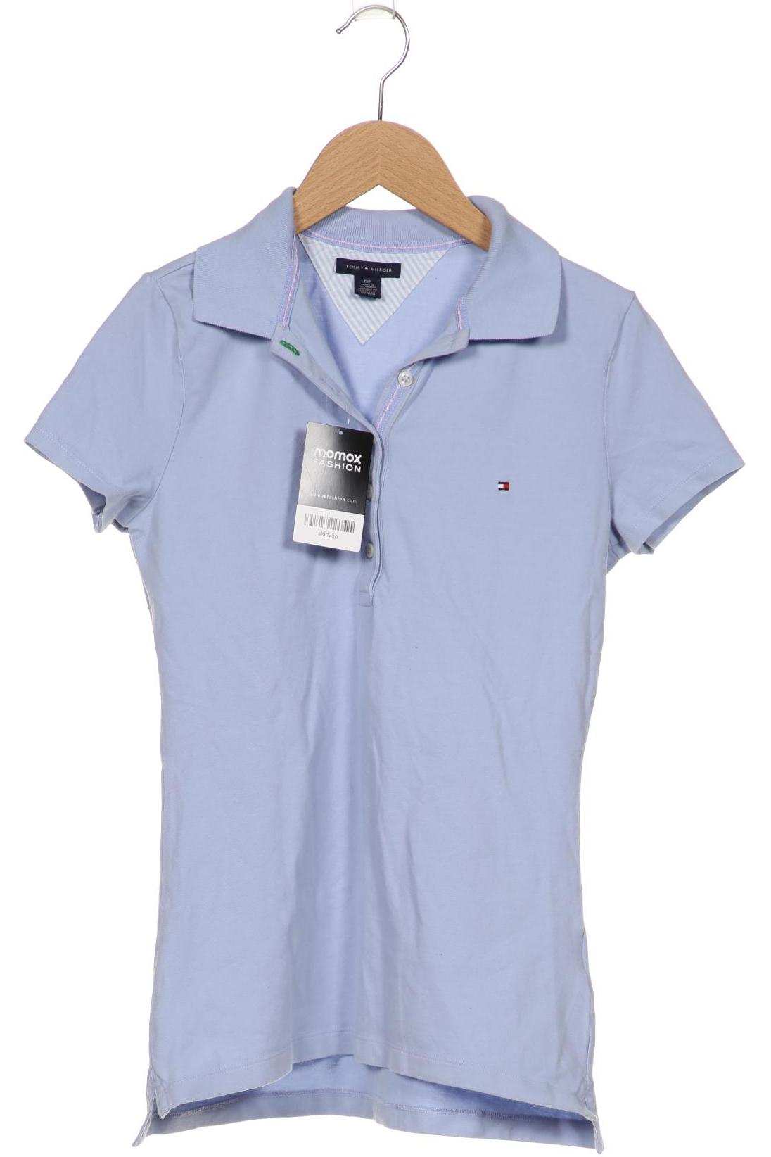 

Tommy Hilfiger Damen Poloshirt, hellblau, Gr. 36