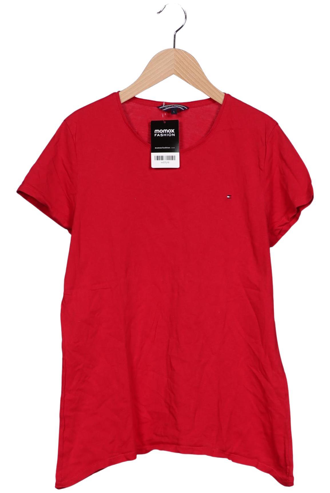 

Tommy Hilfiger Damen T-Shirt, rot, Gr. 42