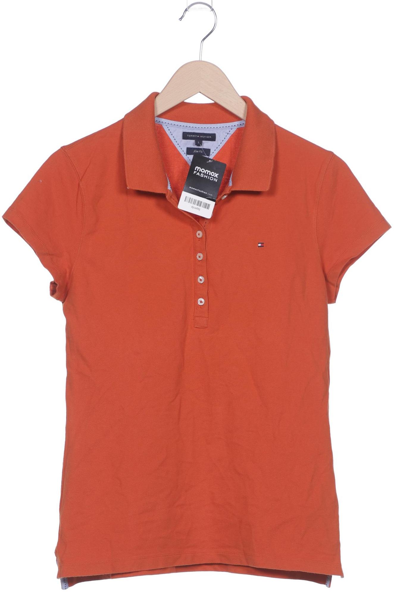 

Tommy Hilfiger Damen Poloshirt, orange, Gr. 42