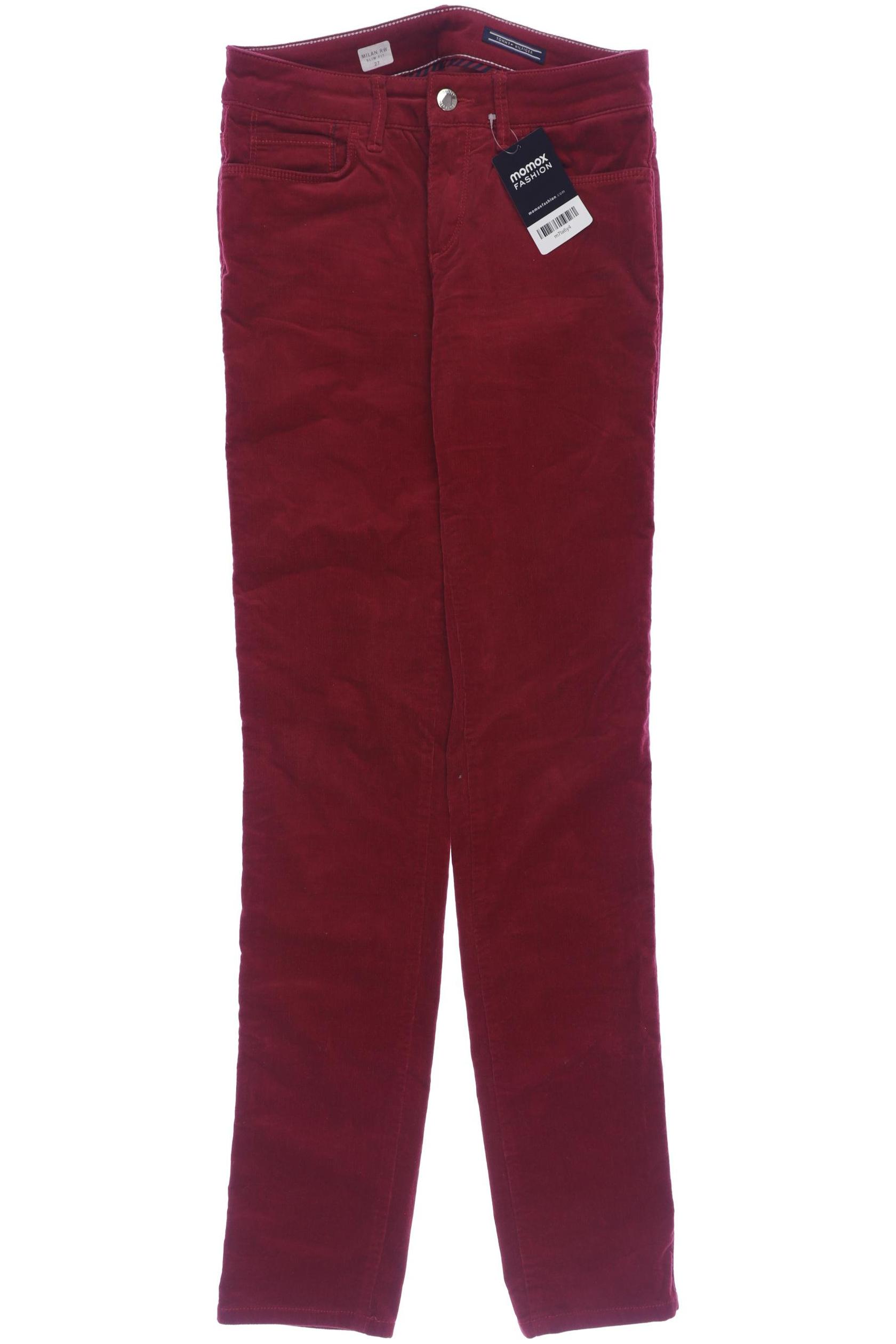 

Tommy Hilfiger Damen Stoffhose, rot, Gr. 27
