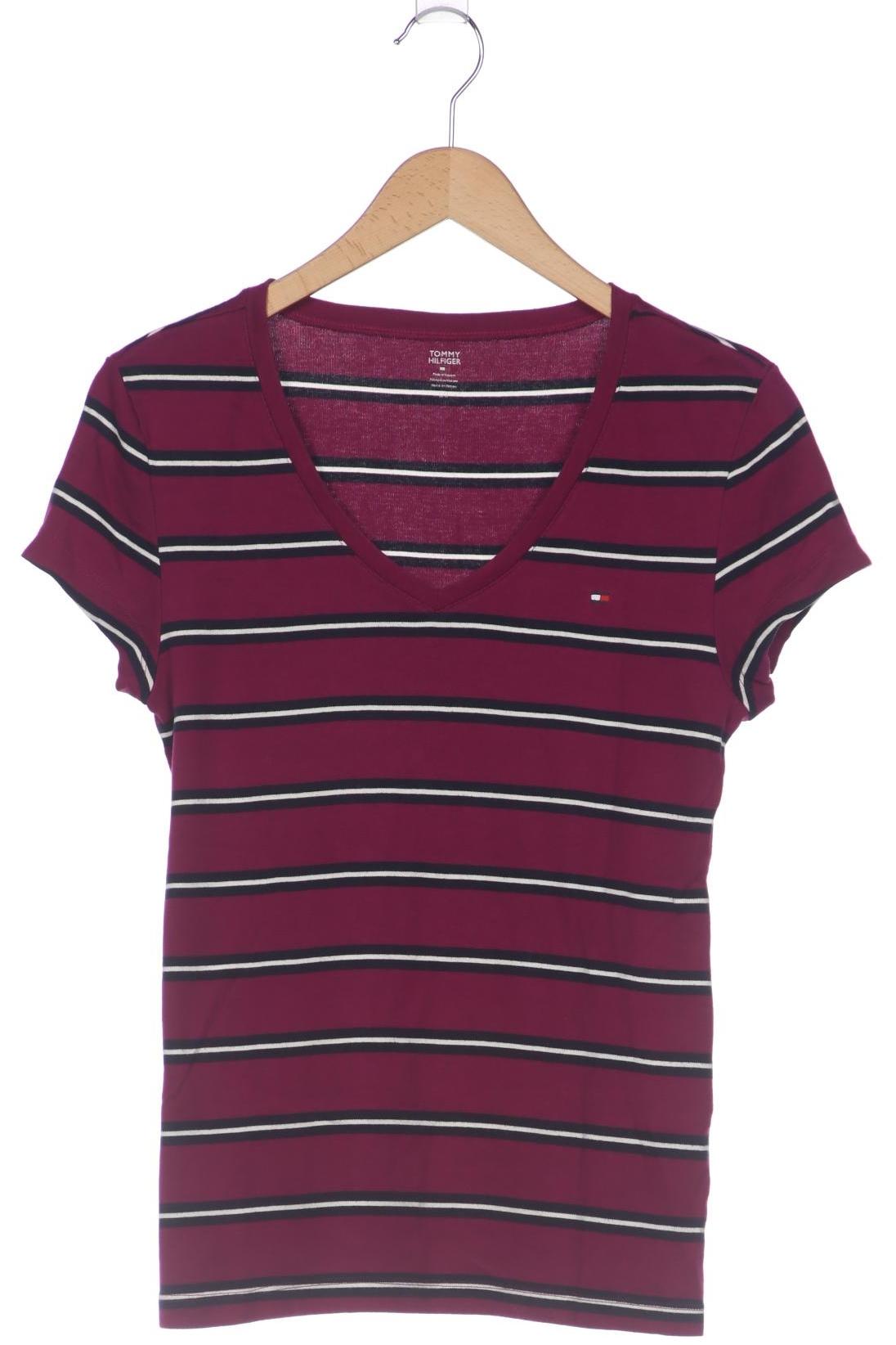 

Tommy Hilfiger Damen T-Shirt, bordeaux, Gr. 34