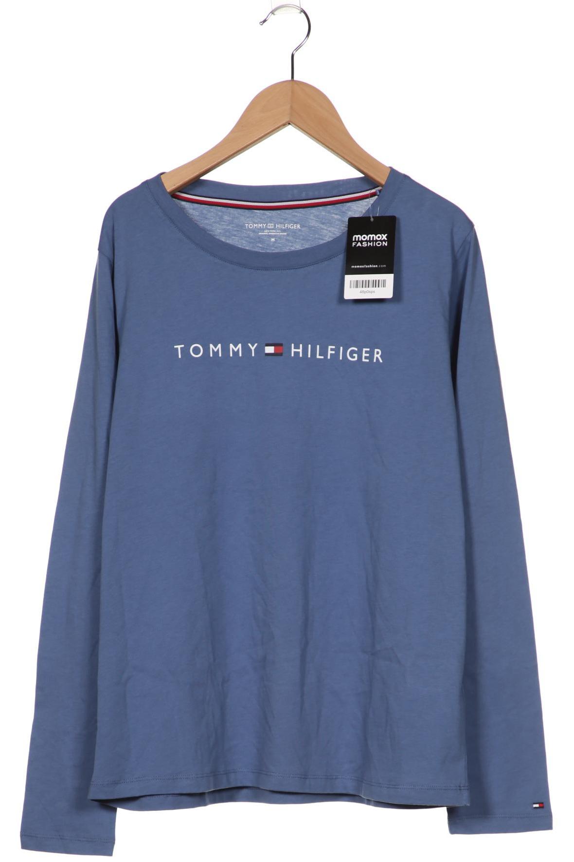 

Tommy Hilfiger Damen Langarmshirt, blau, Gr. 38