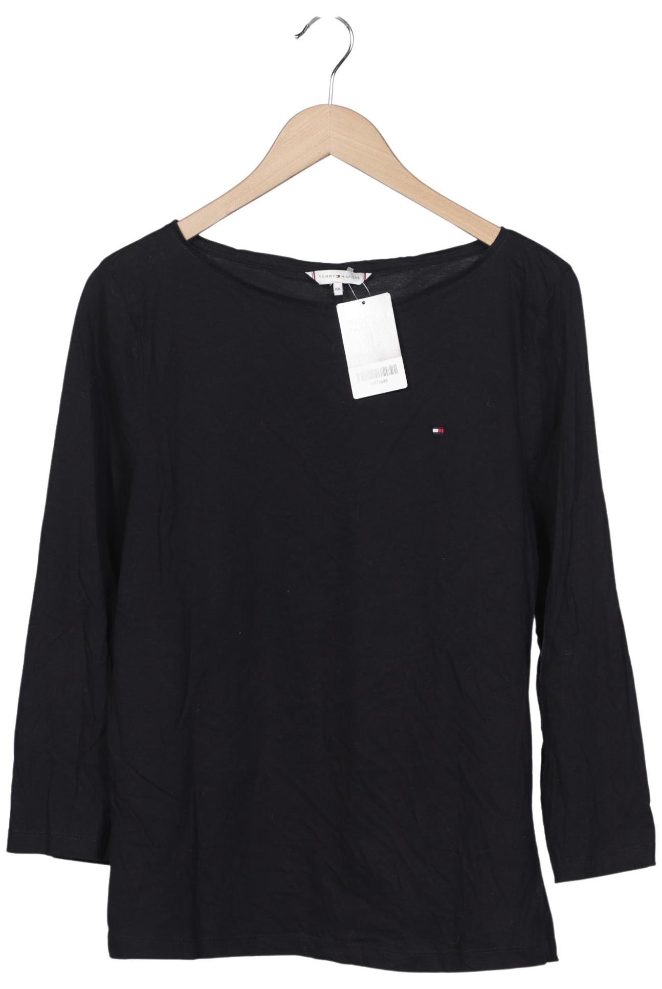 

Tommy Hilfiger Damen Langarmshirt, marineblau, Gr. 46