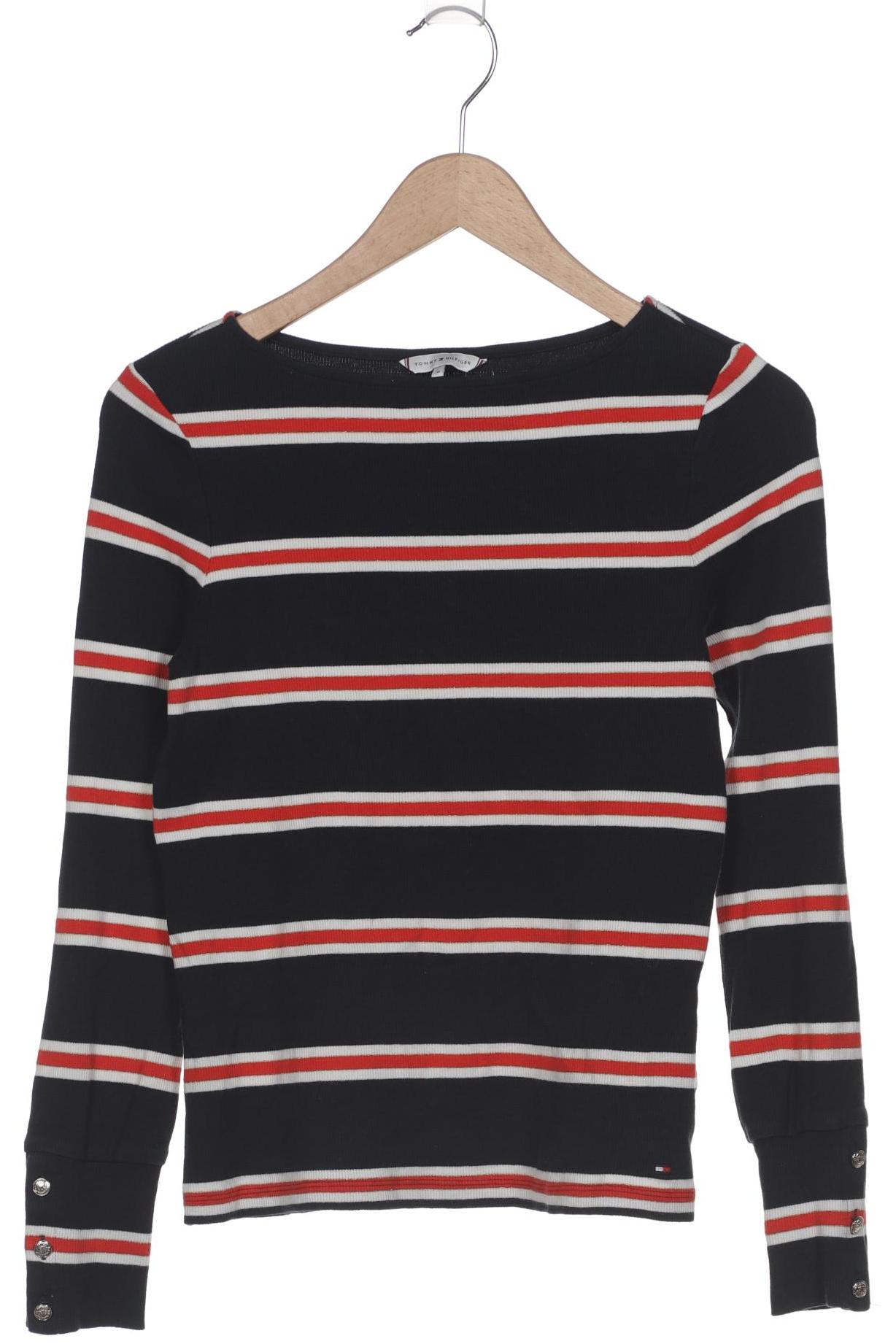 

Tommy Hilfiger Damen Langarmshirt, marineblau, Gr. 38