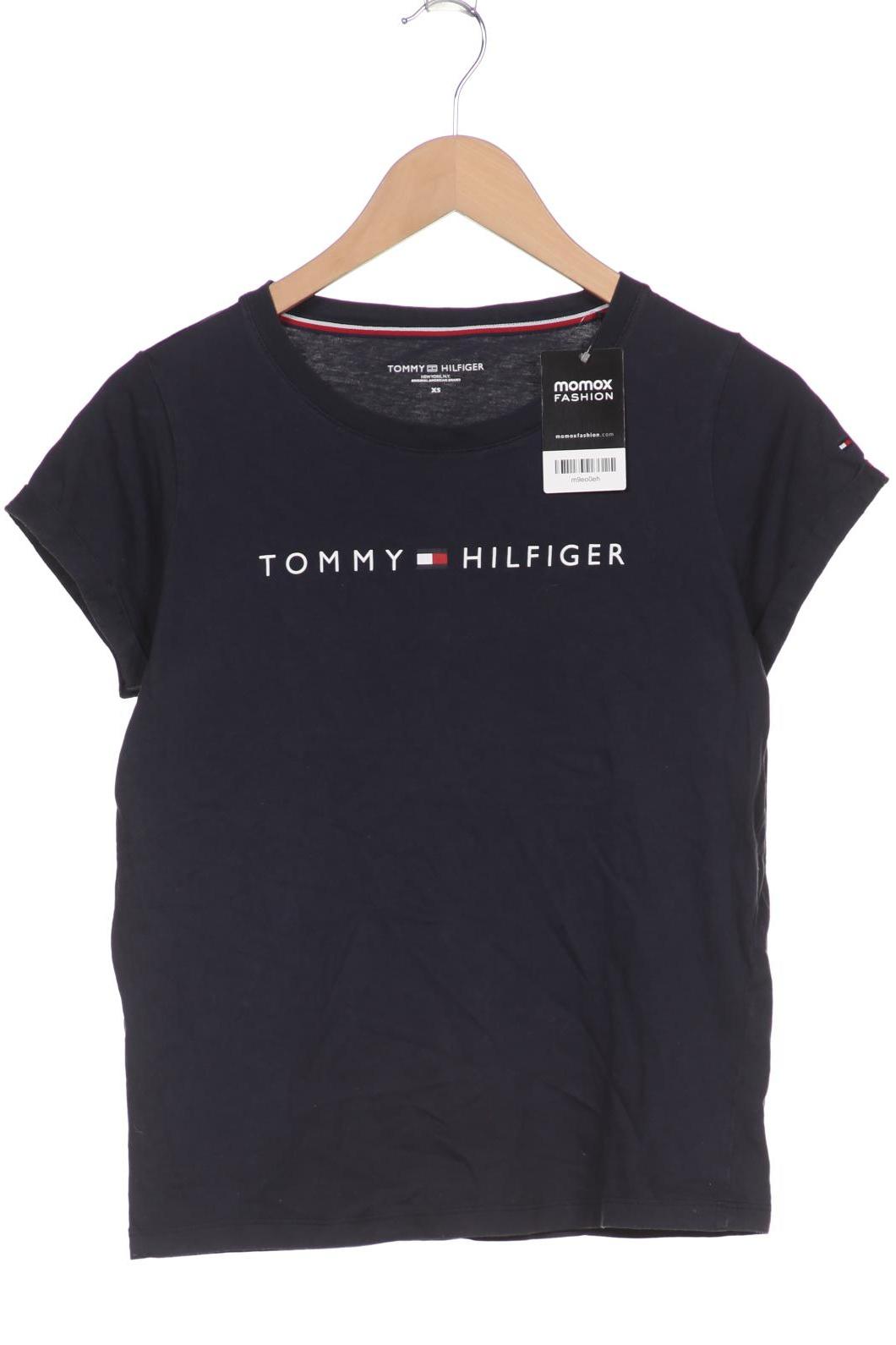 

Tommy Hilfiger Damen T-Shirt, marineblau, Gr. 34