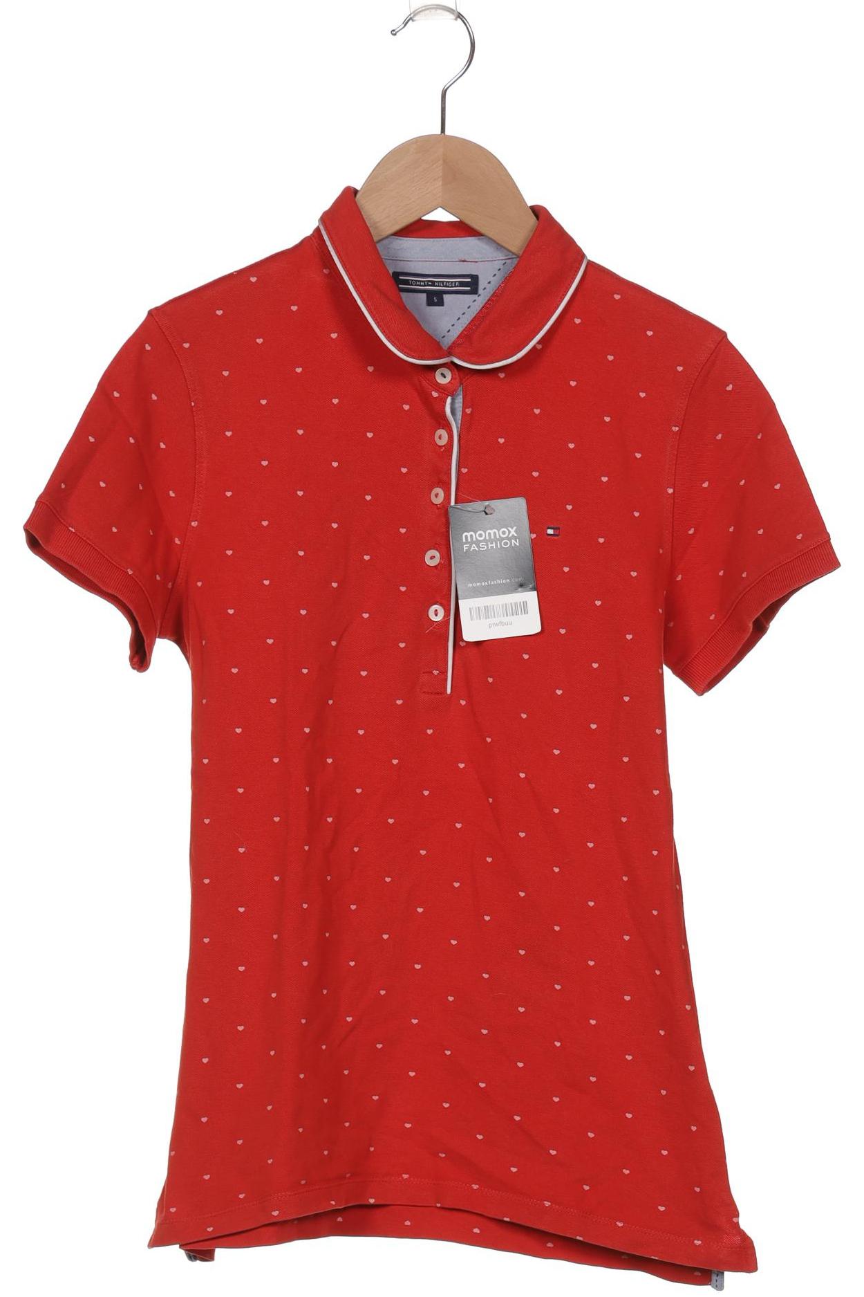 

Tommy Hilfiger Damen Poloshirt, rot, Gr. 36