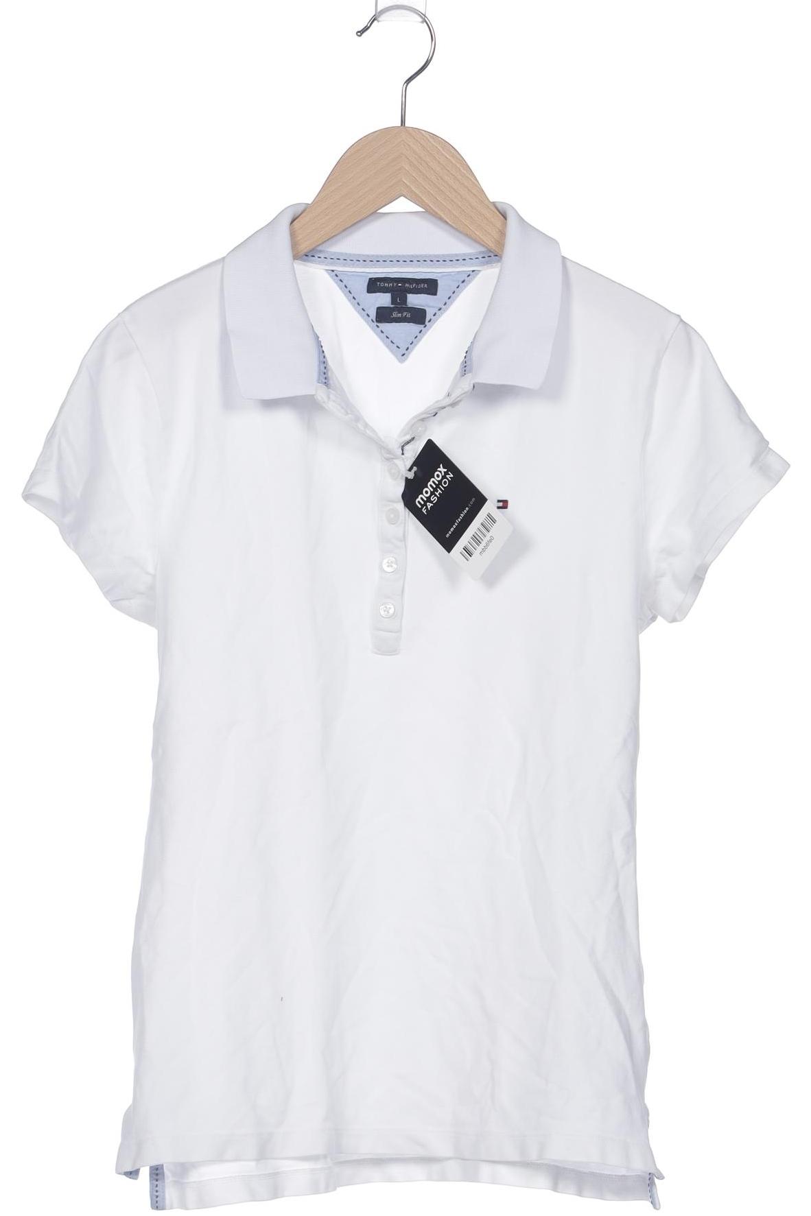 

Tommy Hilfiger Damen Poloshirt, weiß, Gr. 42