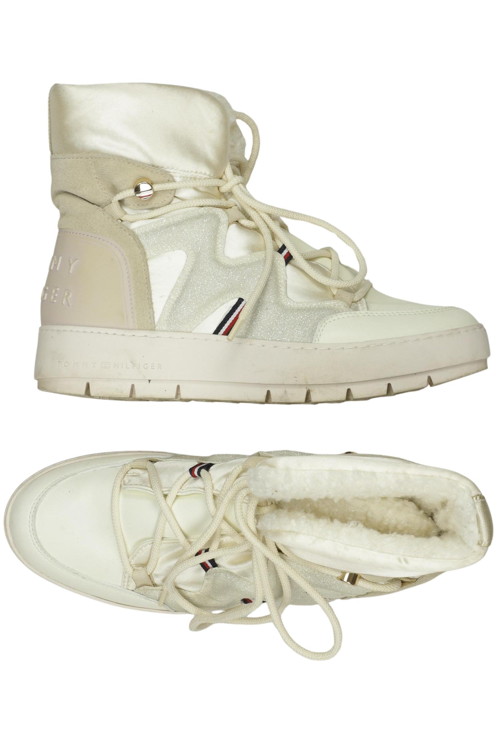 

Tommy Hilfiger Damen Stiefelette, cremeweiß, Gr. 40