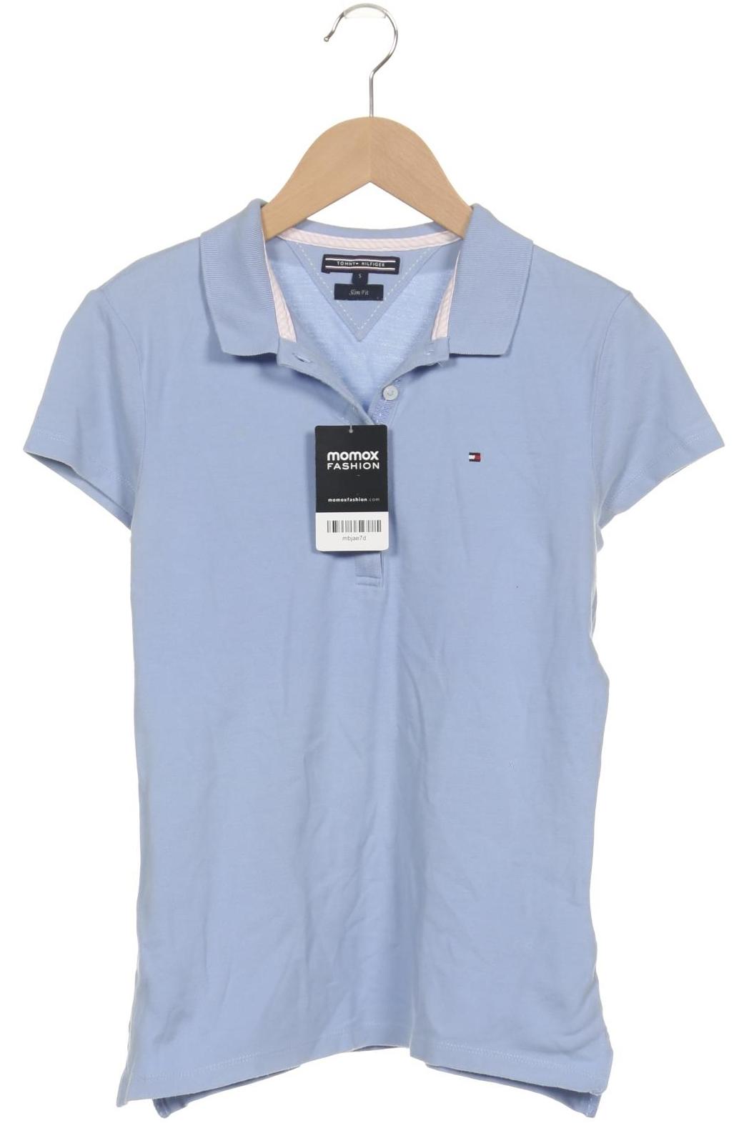 

Tommy Hilfiger Damen Poloshirt, hellblau, Gr. 36