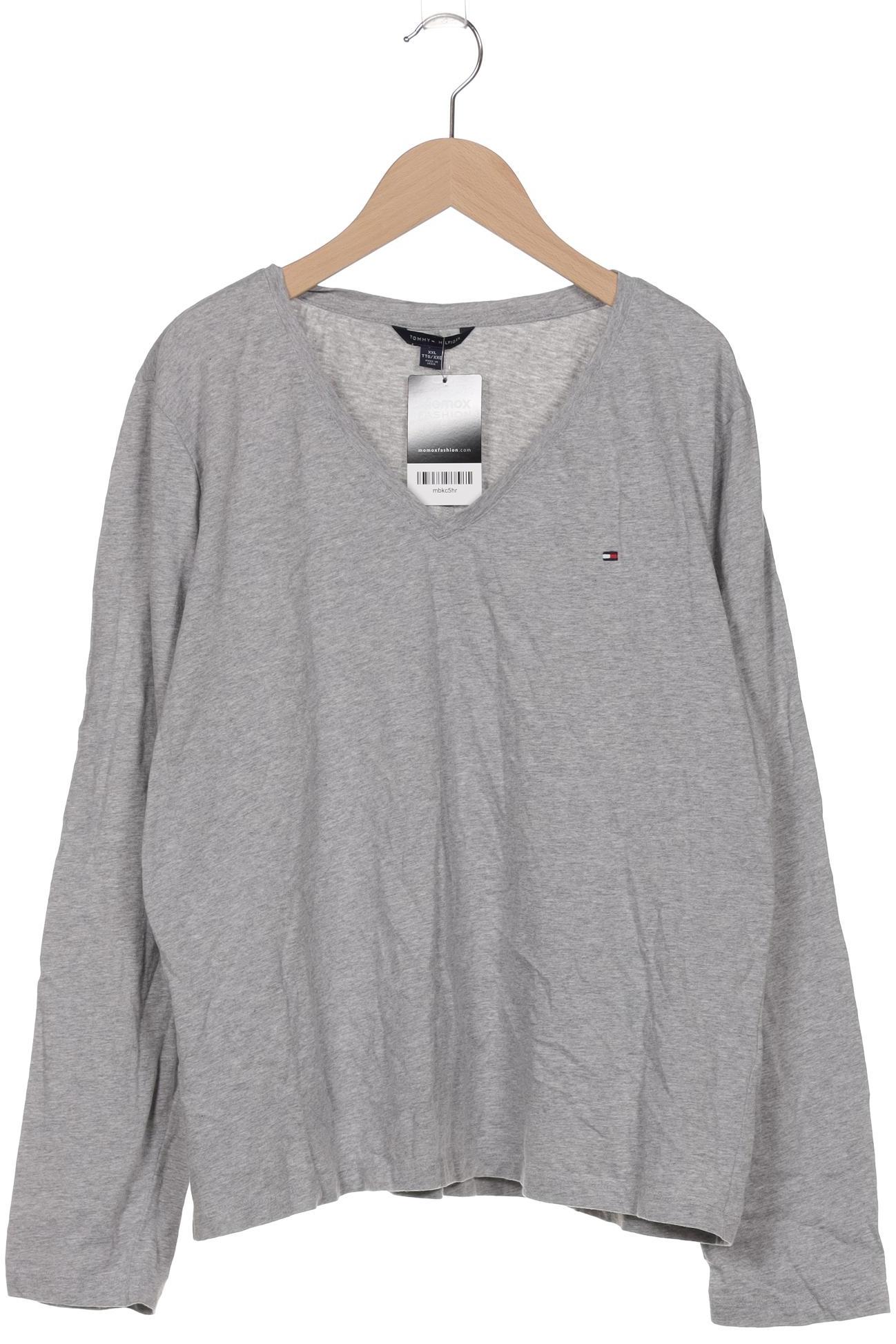 

Tommy Hilfiger Damen Langarmshirt, grau, Gr. 46