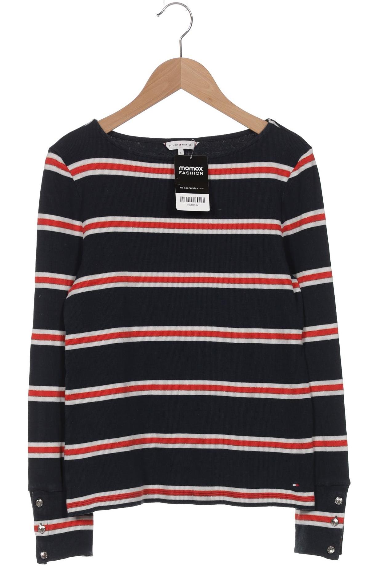 

Tommy Hilfiger Damen Langarmshirt, marineblau, Gr. 42