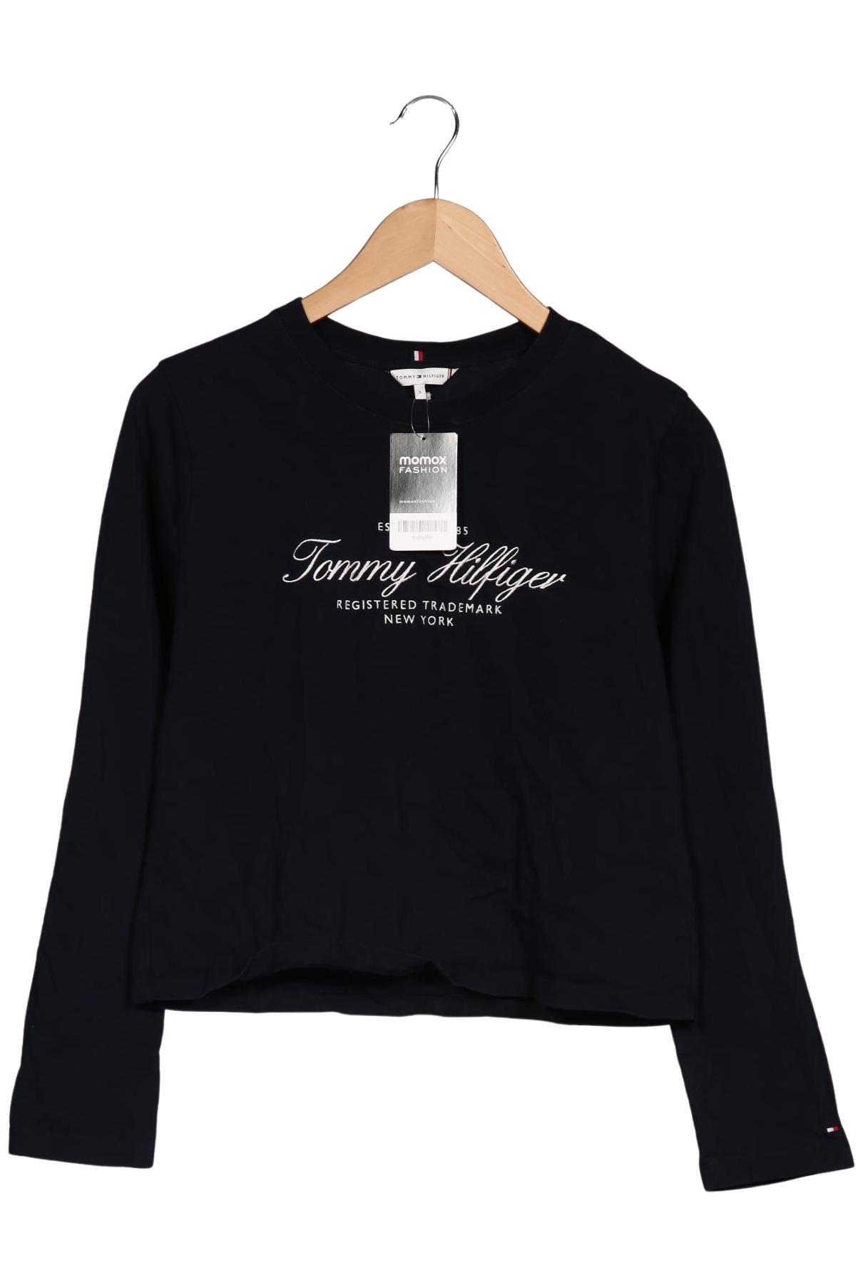 

Tommy Hilfiger Damen Langarmshirt, marineblau, Gr. 36