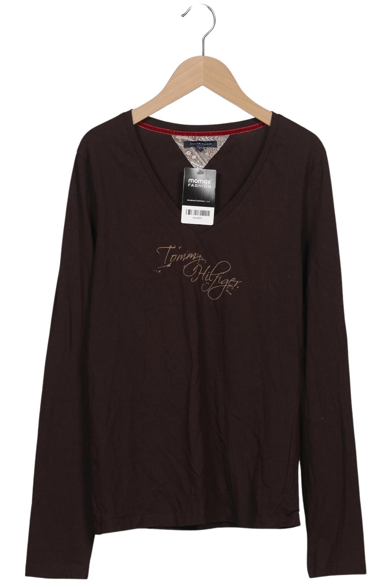 

Tommy Hilfiger Damen Langarmshirt, braun, Gr. 42