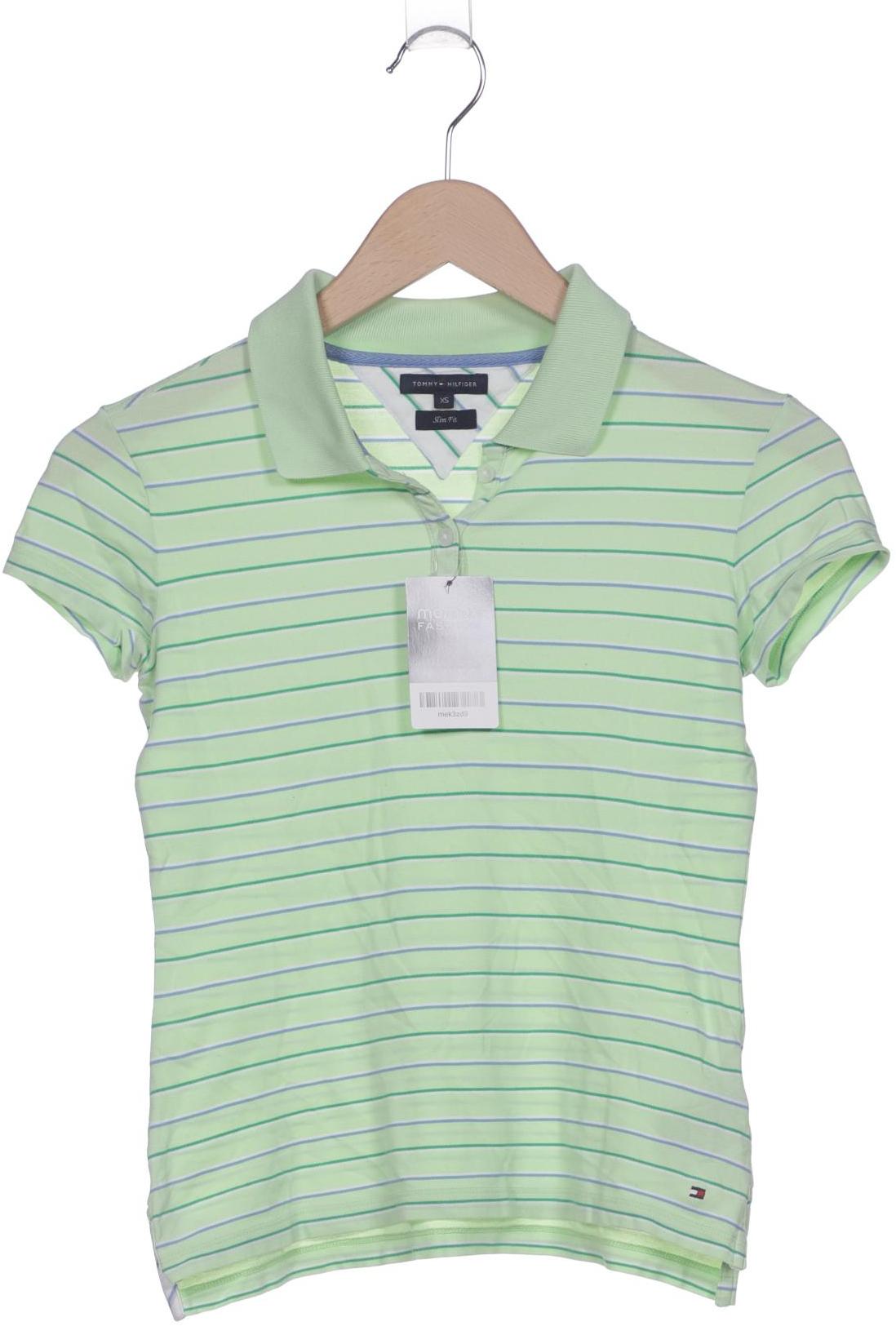 

Tommy Hilfiger Damen Poloshirt, hellgrün, Gr. 34