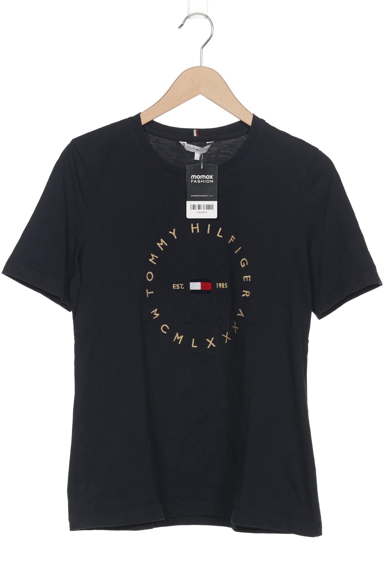 

Tommy Hilfiger Damen T-Shirt, marineblau, Gr. 42