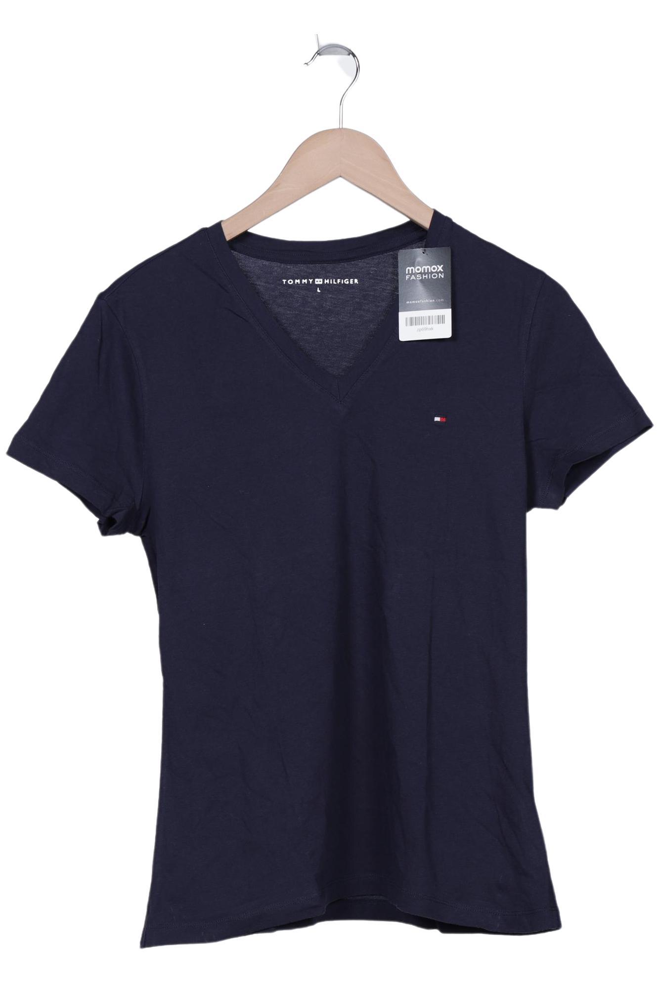 

Tommy Hilfiger Damen T-Shirt, marineblau, Gr. 42
