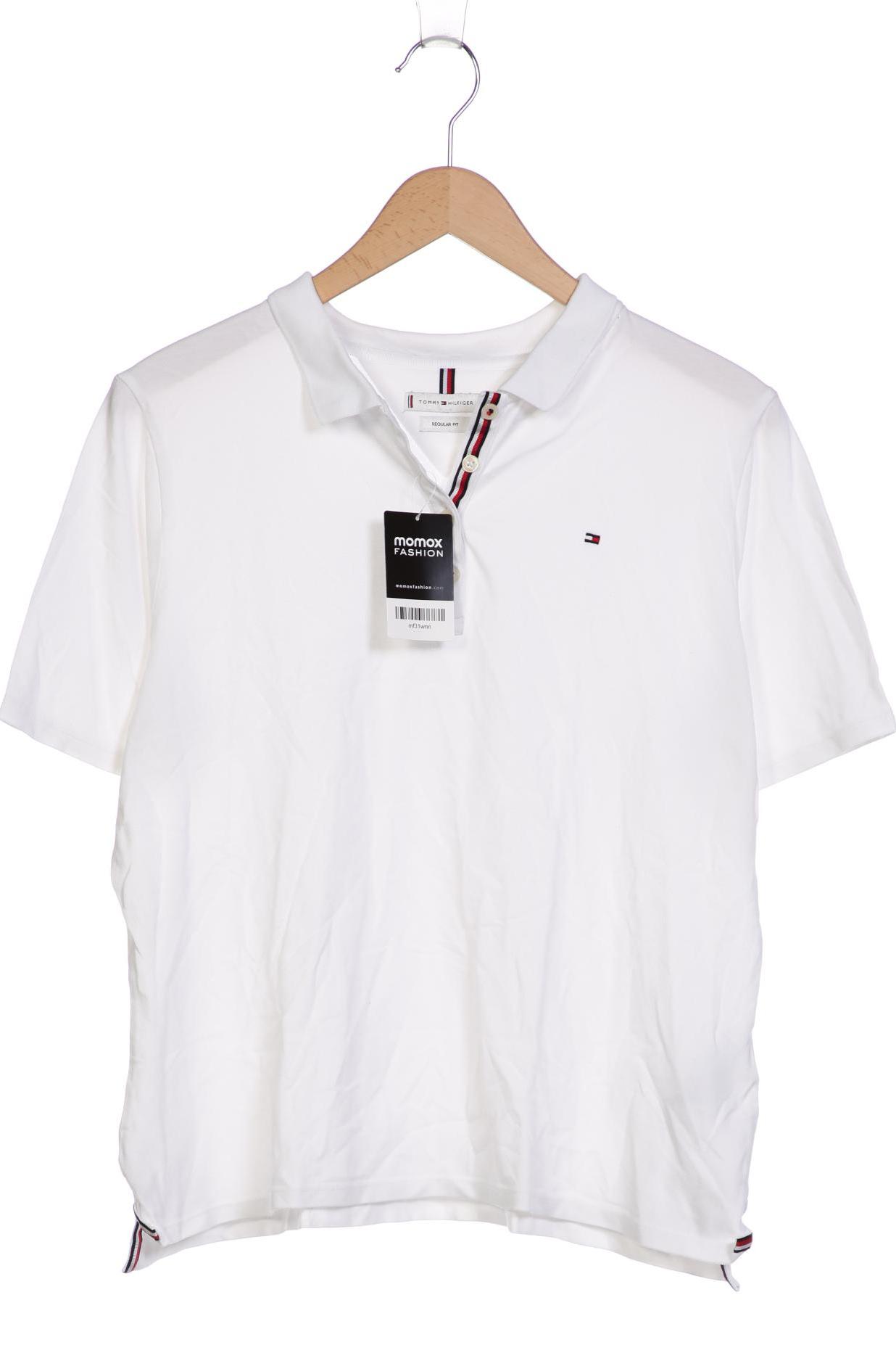 

Tommy Hilfiger Damen Poloshirt, weiß, Gr. 46