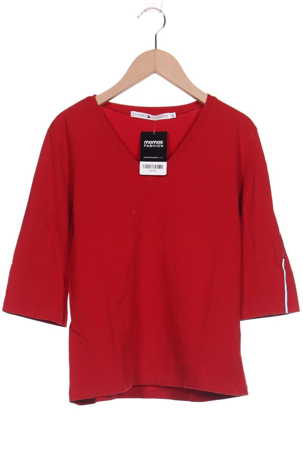 

Tommy Hilfiger Damen Langarmshirt, rot, Gr. 44