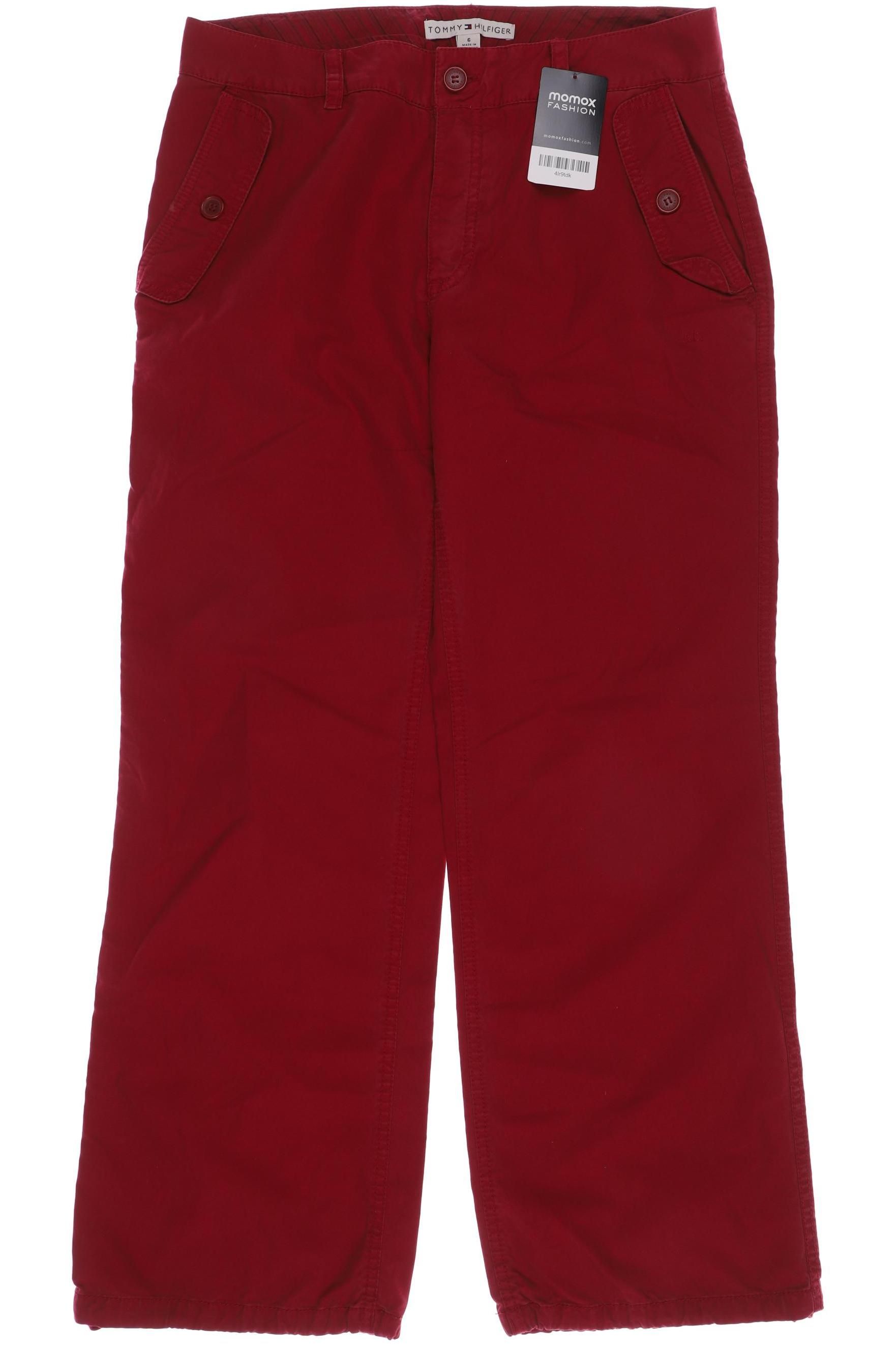 

Tommy Hilfiger Damen Stoffhose, rot