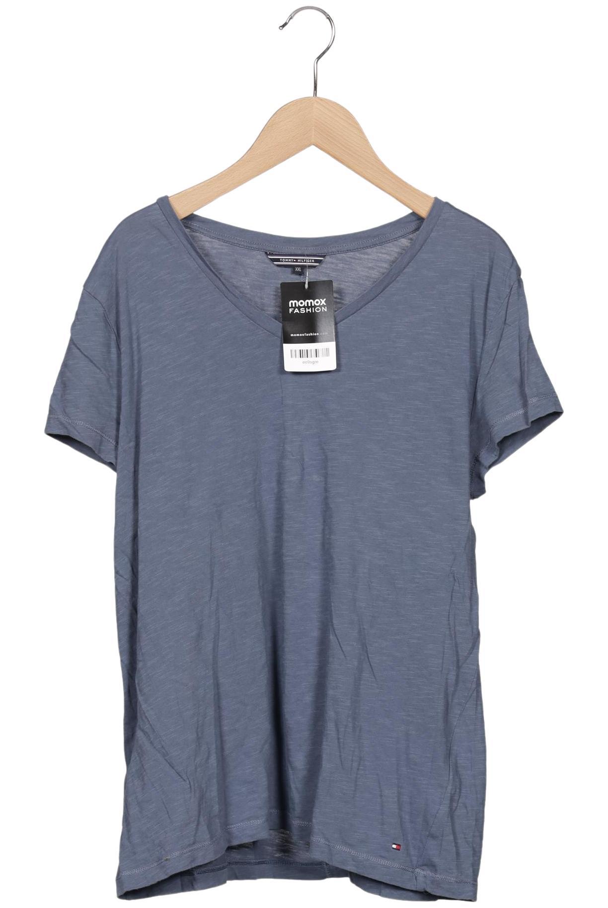 

Tommy Hilfiger Damen T-Shirt, blau, Gr. 46