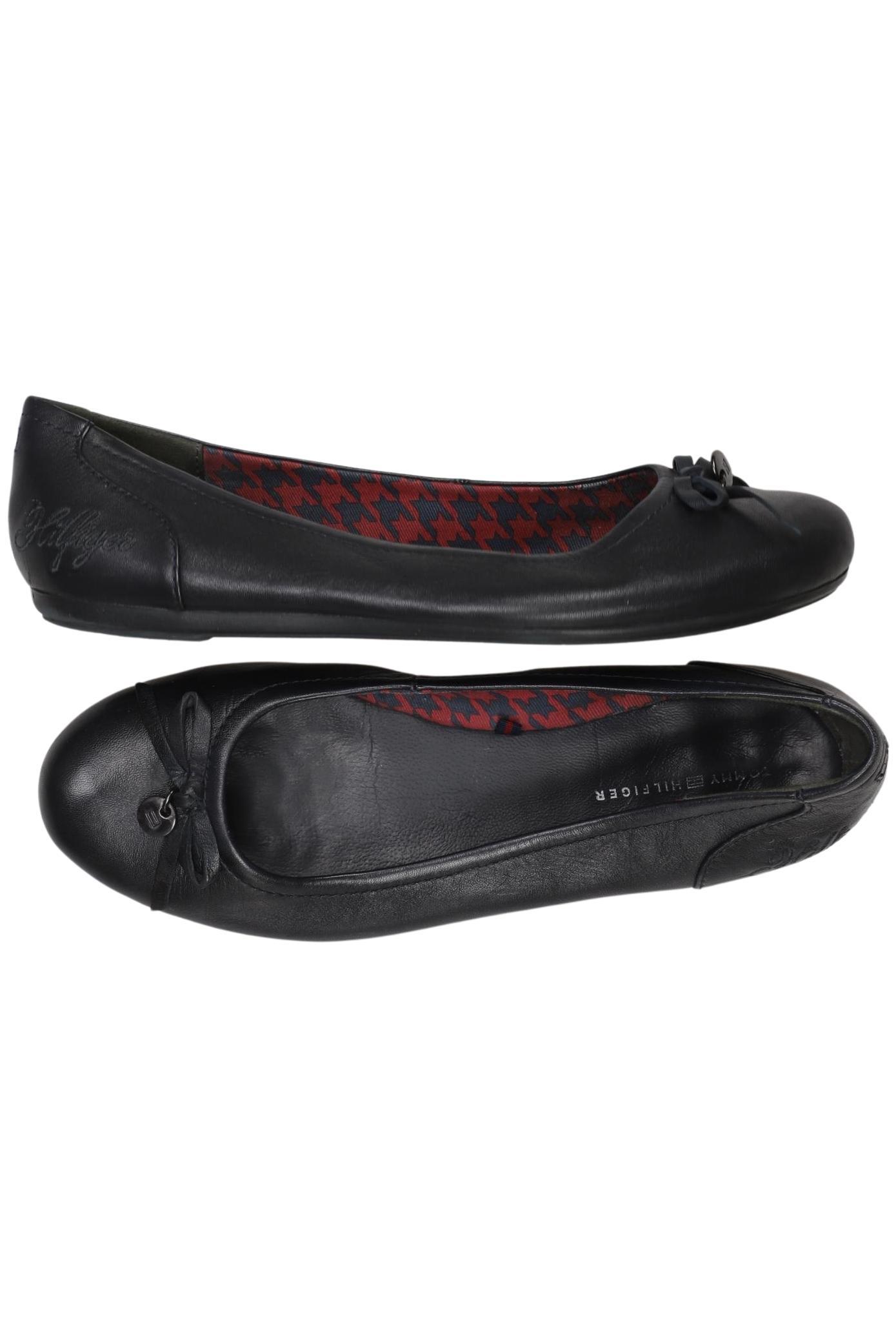 

Tommy Hilfiger Damen Ballerinas, schwarz, Gr. 39
