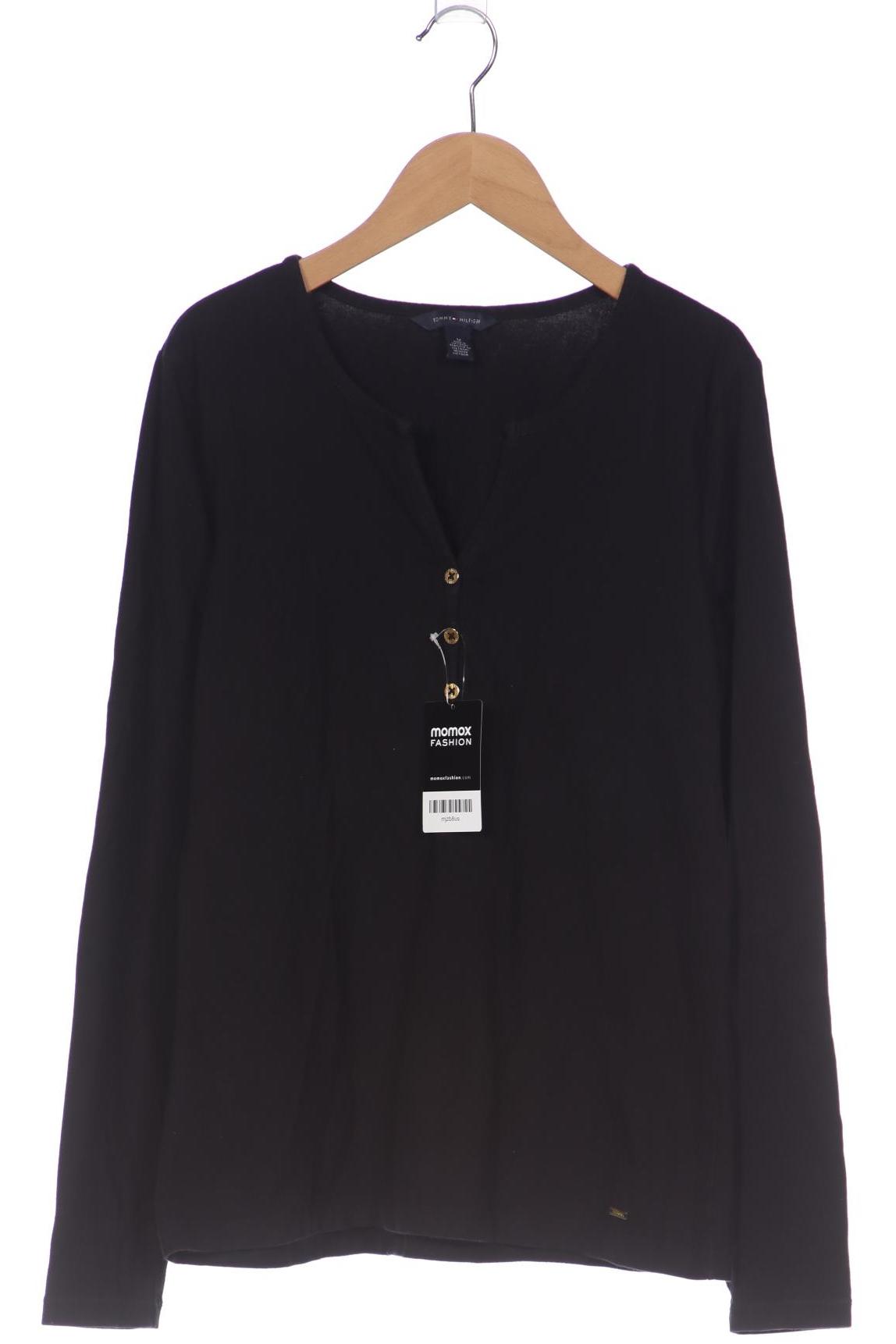 

Tommy Hilfiger Damen Langarmshirt, schwarz, Gr. 38