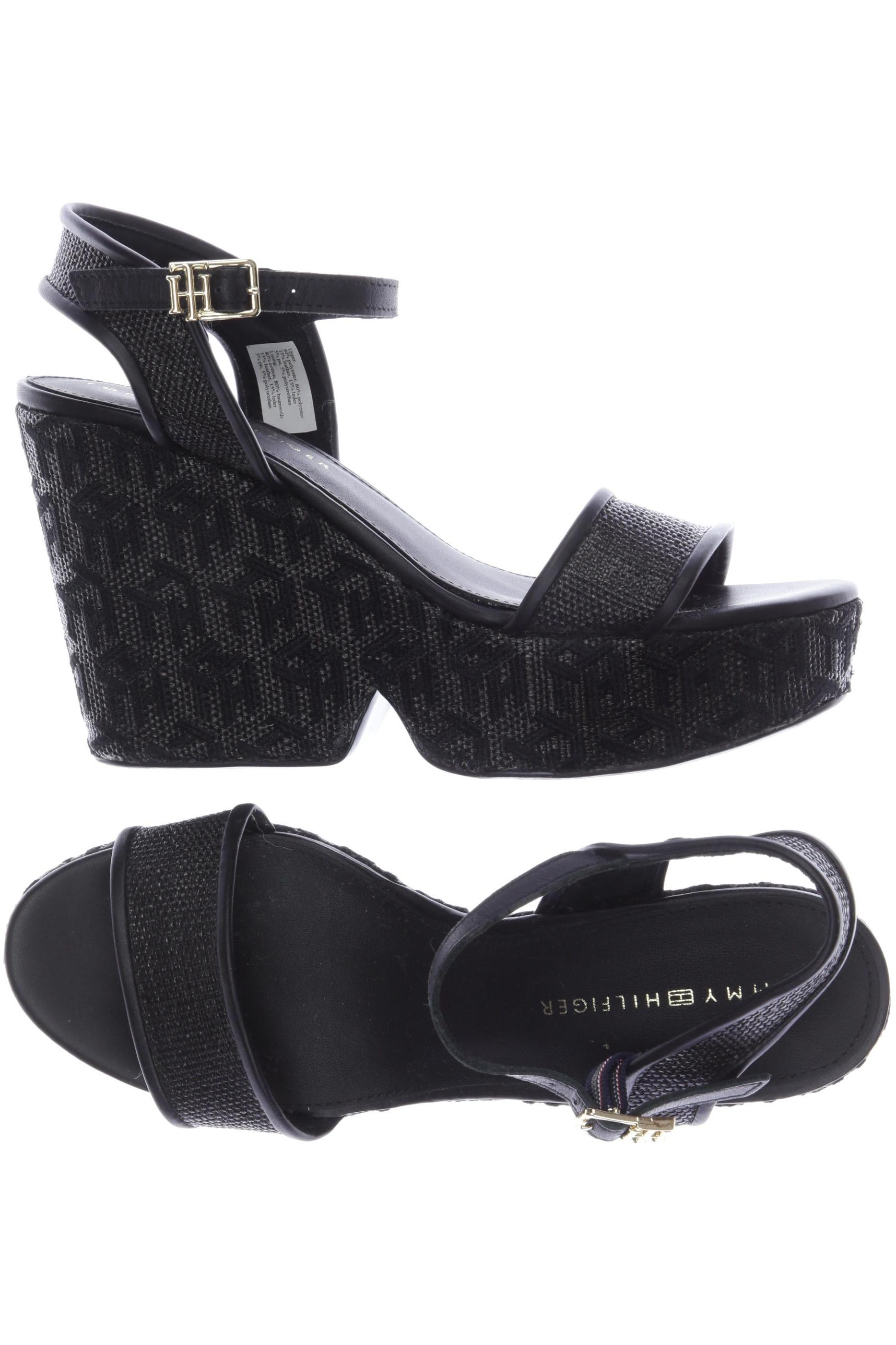 

Tommy Hilfiger Damen Sandale, schwarz, Gr. 38