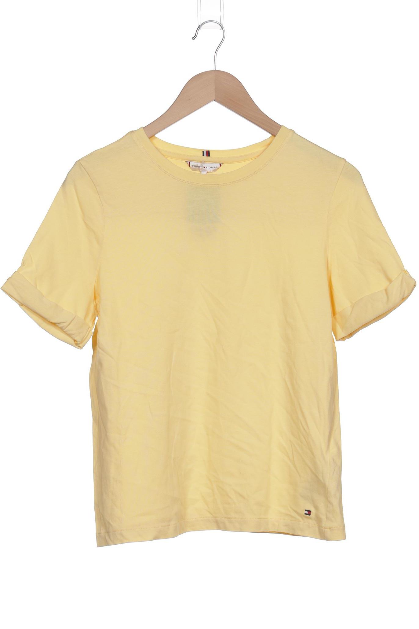 

Tommy Hilfiger Damen T-Shirt, gelb, Gr. 38