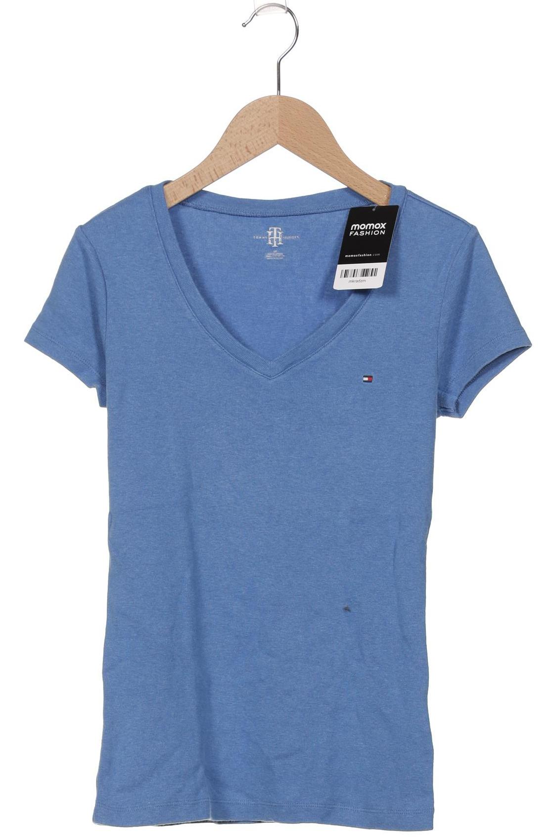 

Tommy Hilfiger Damen T-Shirt, blau, Gr. 36