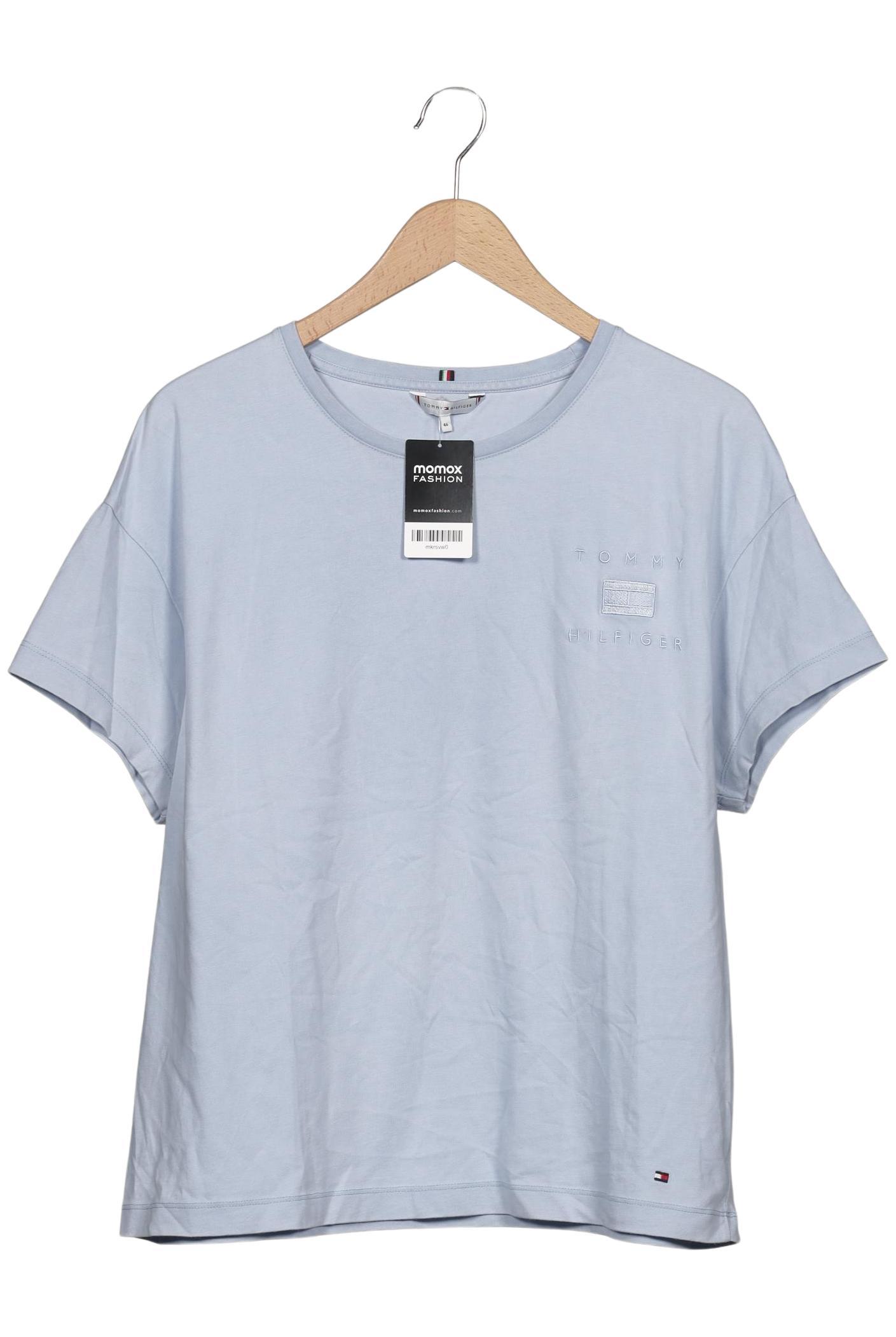 

Tommy Hilfiger Damen T-Shirt, hellblau, Gr. 46