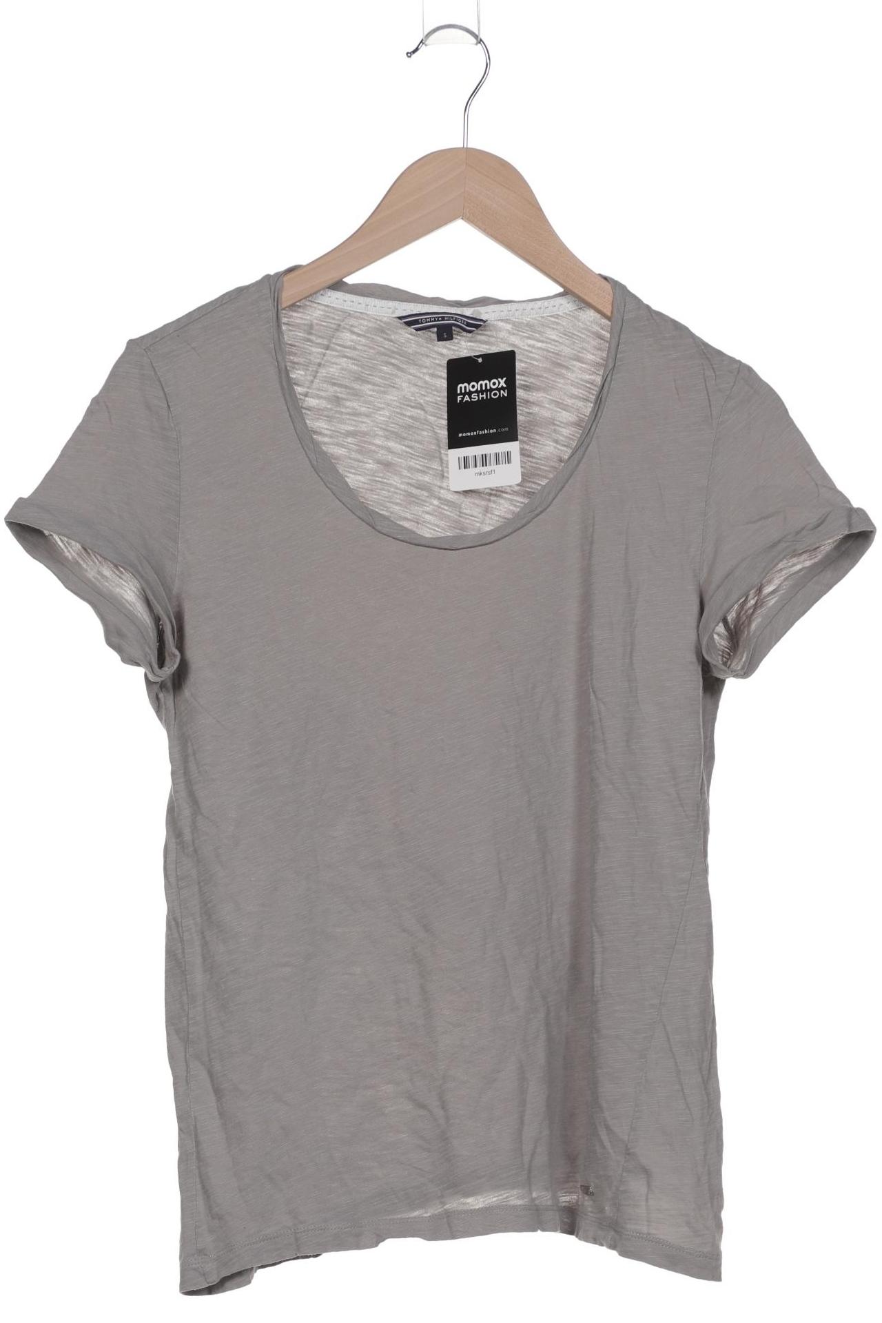 

Tommy Hilfiger Damen T-Shirt, grau, Gr. 36