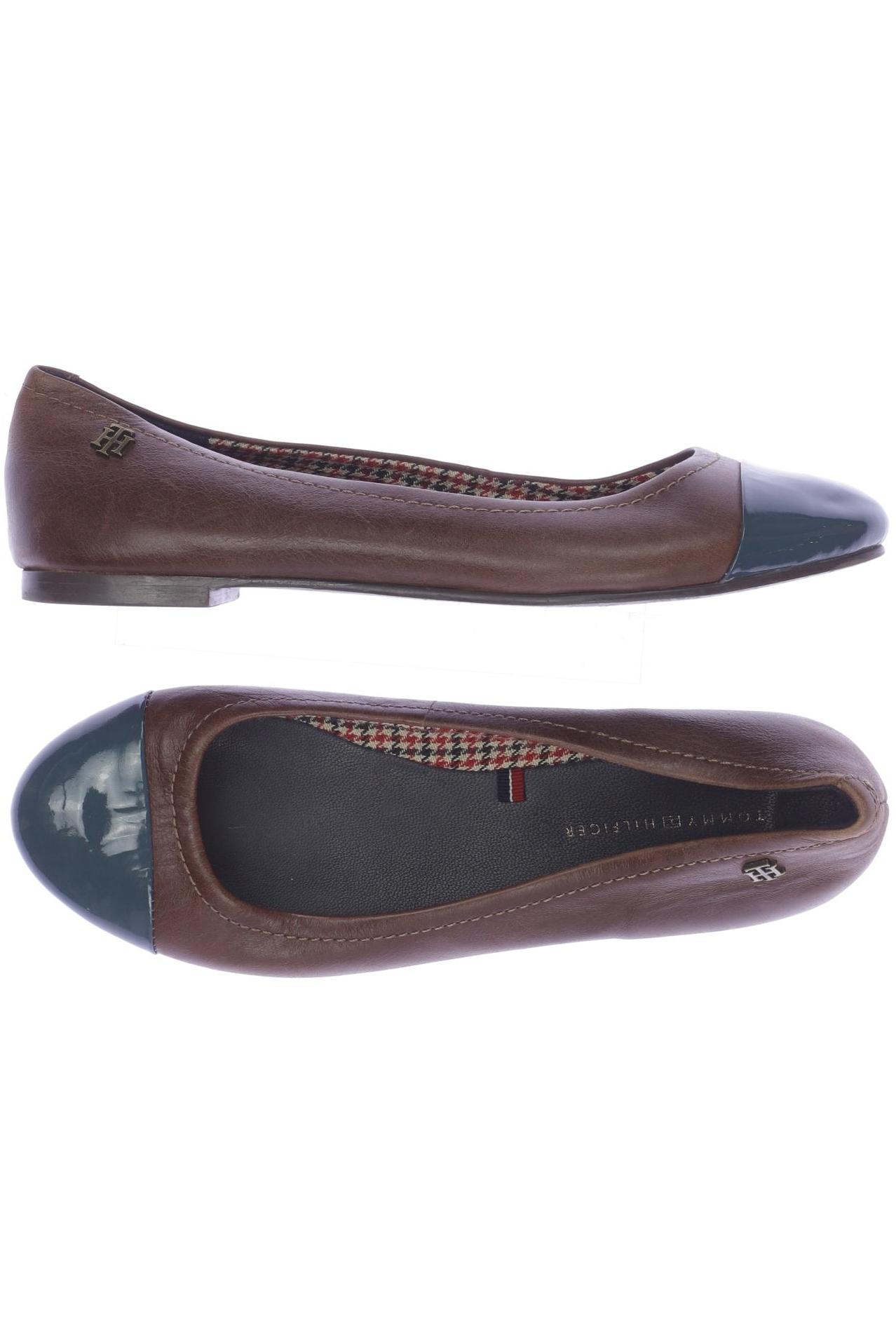 

Tommy Hilfiger Damen Ballerinas, braun, Gr. 36