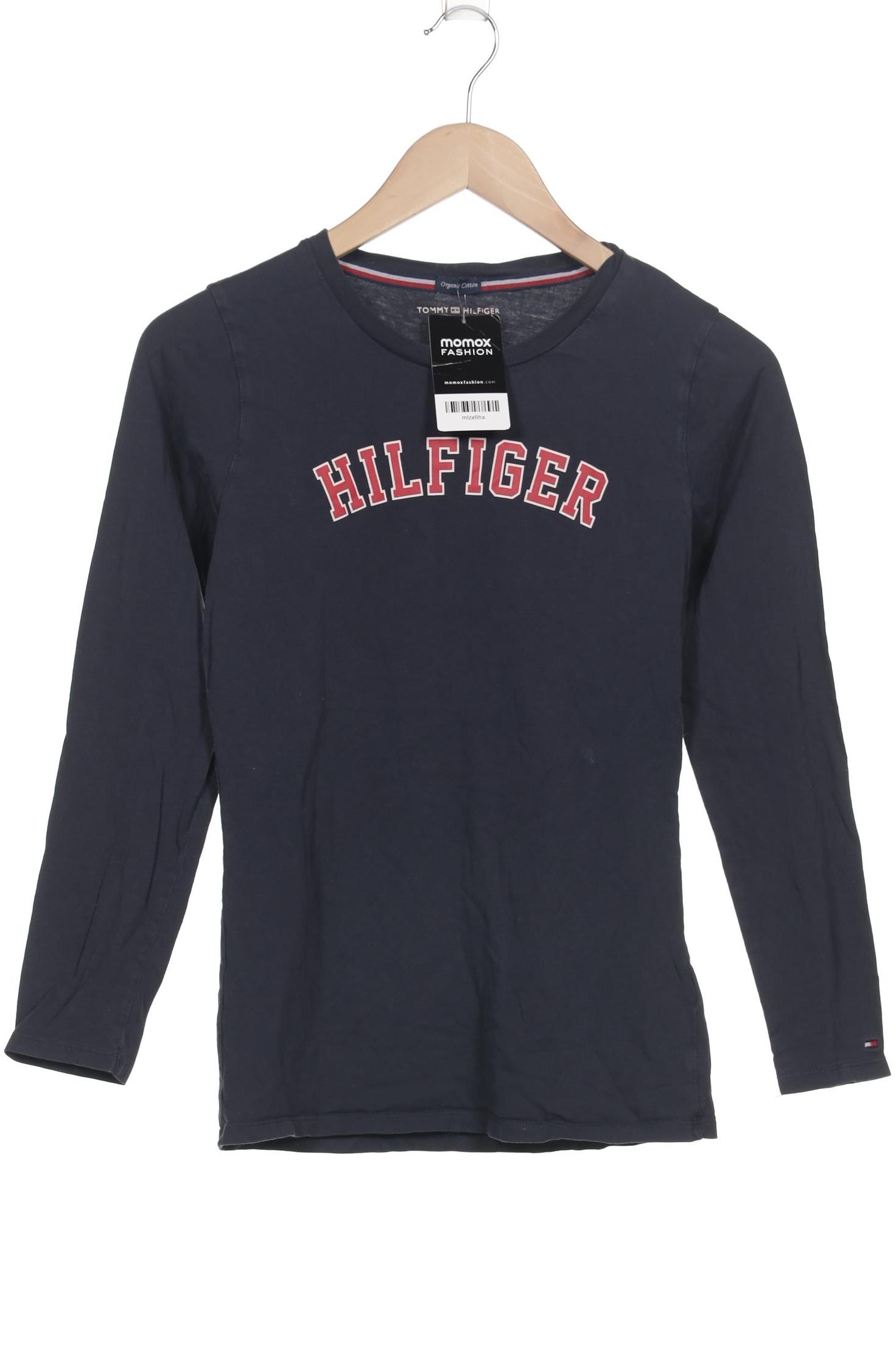

Tommy Hilfiger Damen Langarmshirt, marineblau, Gr. 36
