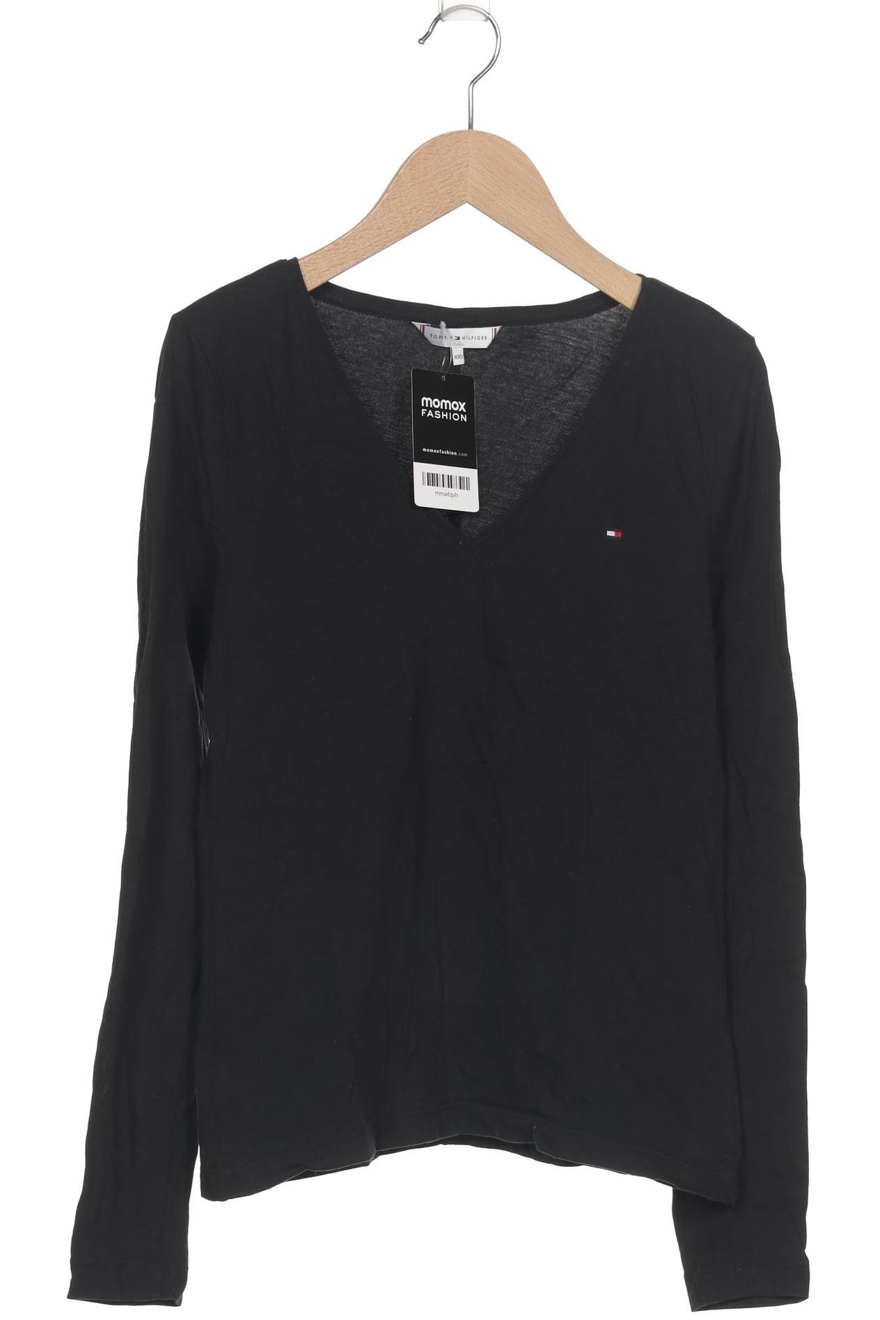 

Tommy Hilfiger Damen Langarmshirt, schwarz, Gr. 32