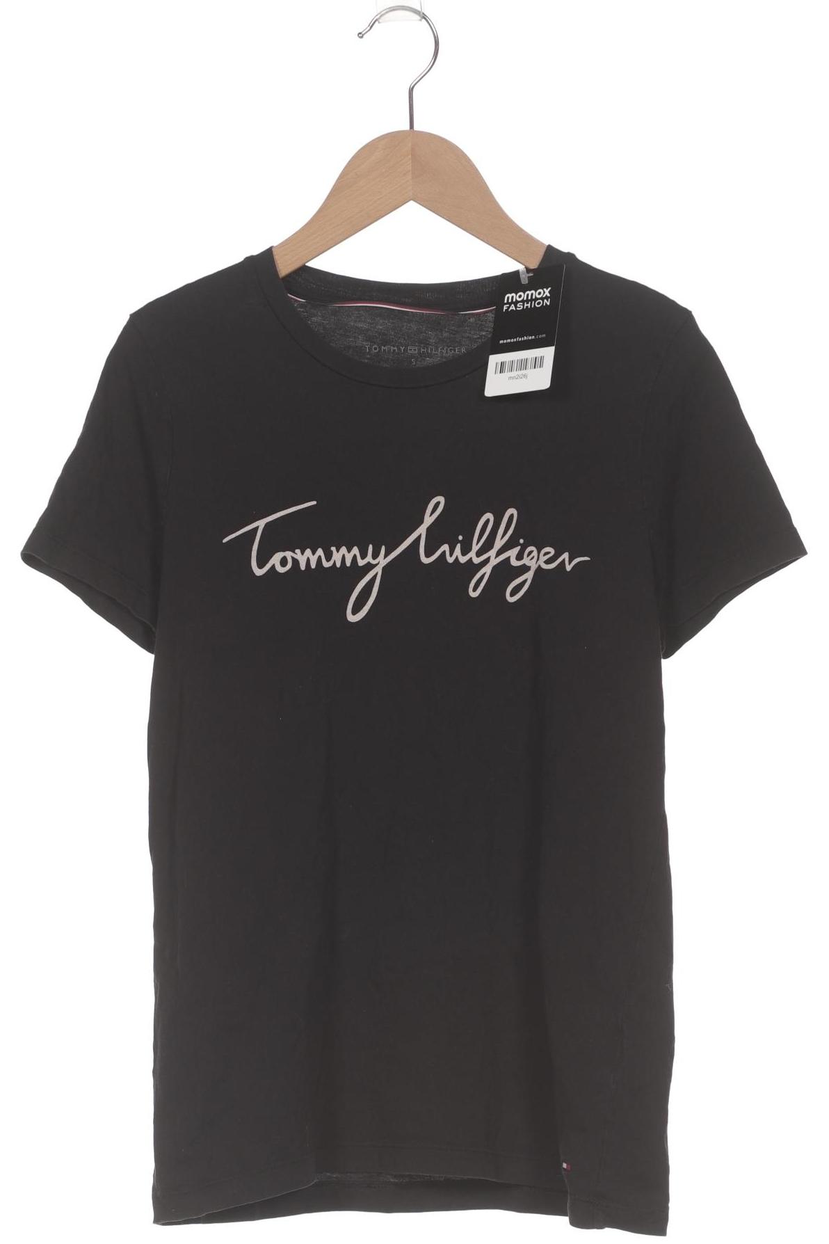 

Tommy Hilfiger Damen T-Shirt, schwarz, Gr. 36