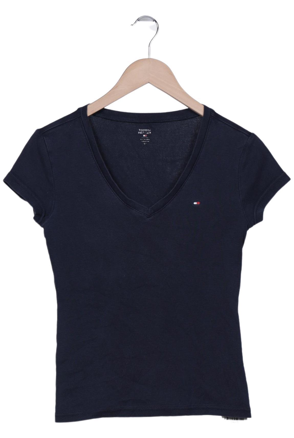 

Tommy Hilfiger Damen T-Shirt, marineblau, Gr. 36