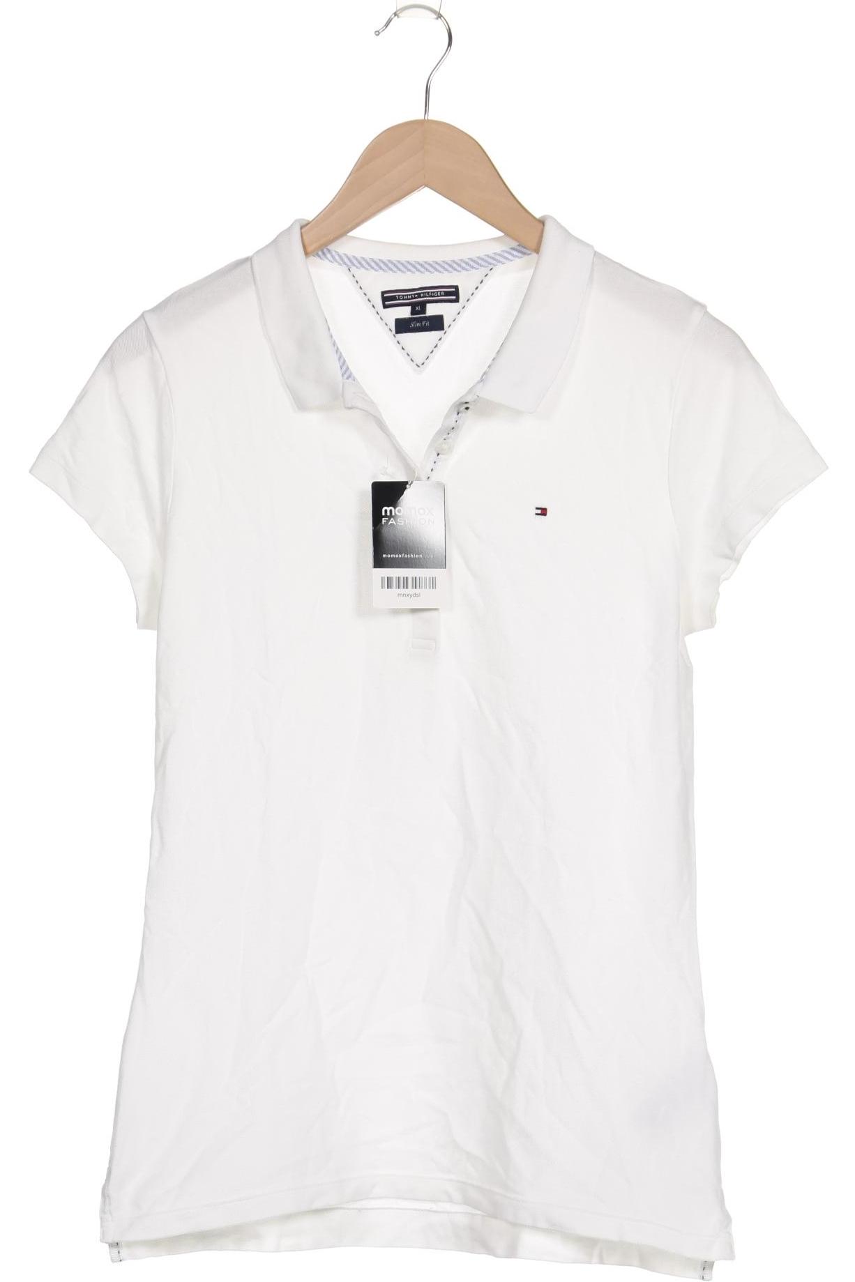 

Tommy Hilfiger Damen Poloshirt, weiß, Gr. 44