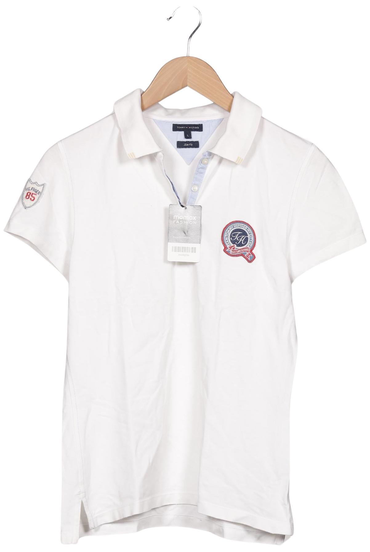 

Tommy Hilfiger Damen Poloshirt, cremeweiß, Gr. 42