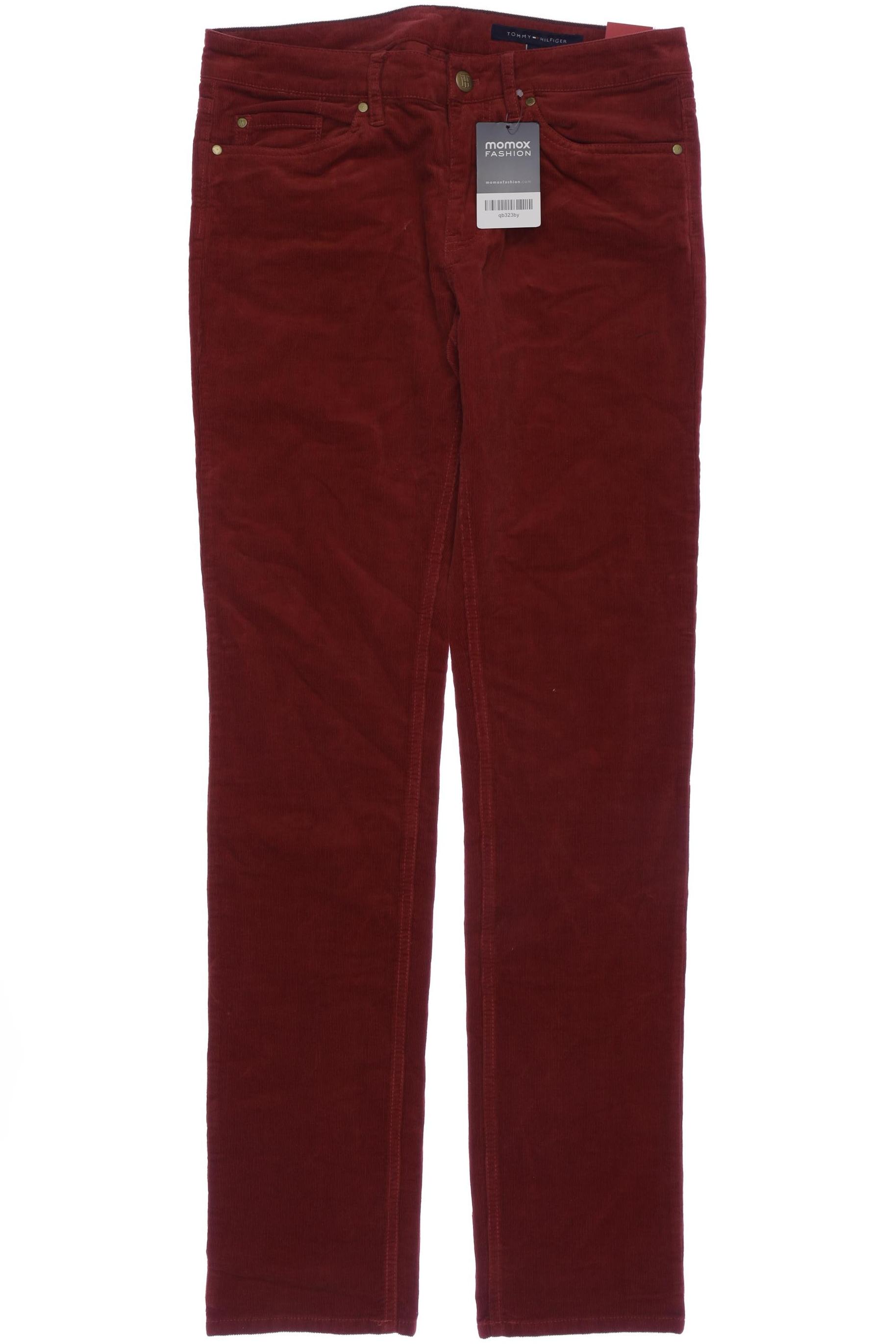 

Tommy Hilfiger Damen Stoffhose, bordeaux, Gr. 6