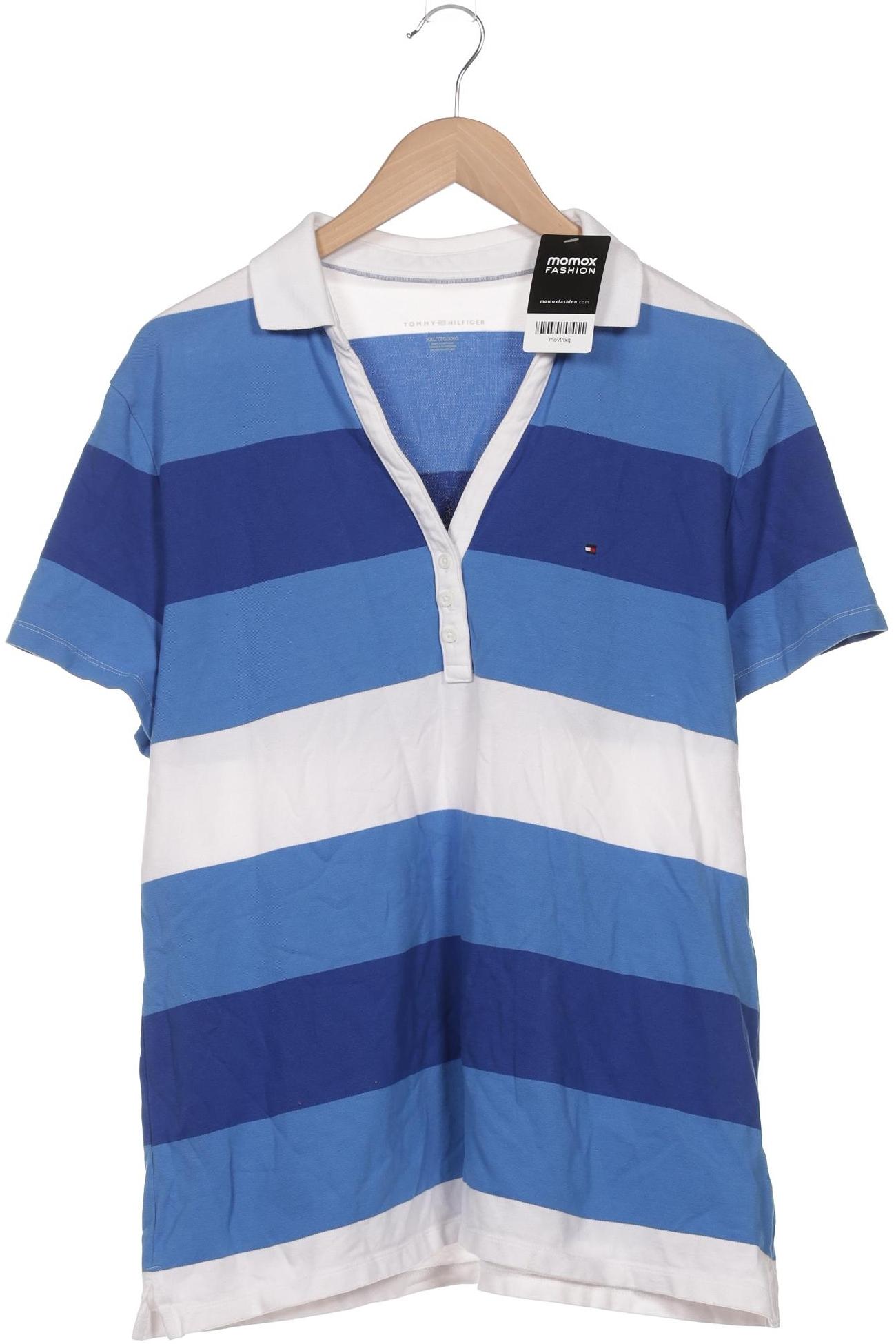 

Tommy Hilfiger Damen Poloshirt, blau, Gr. 46